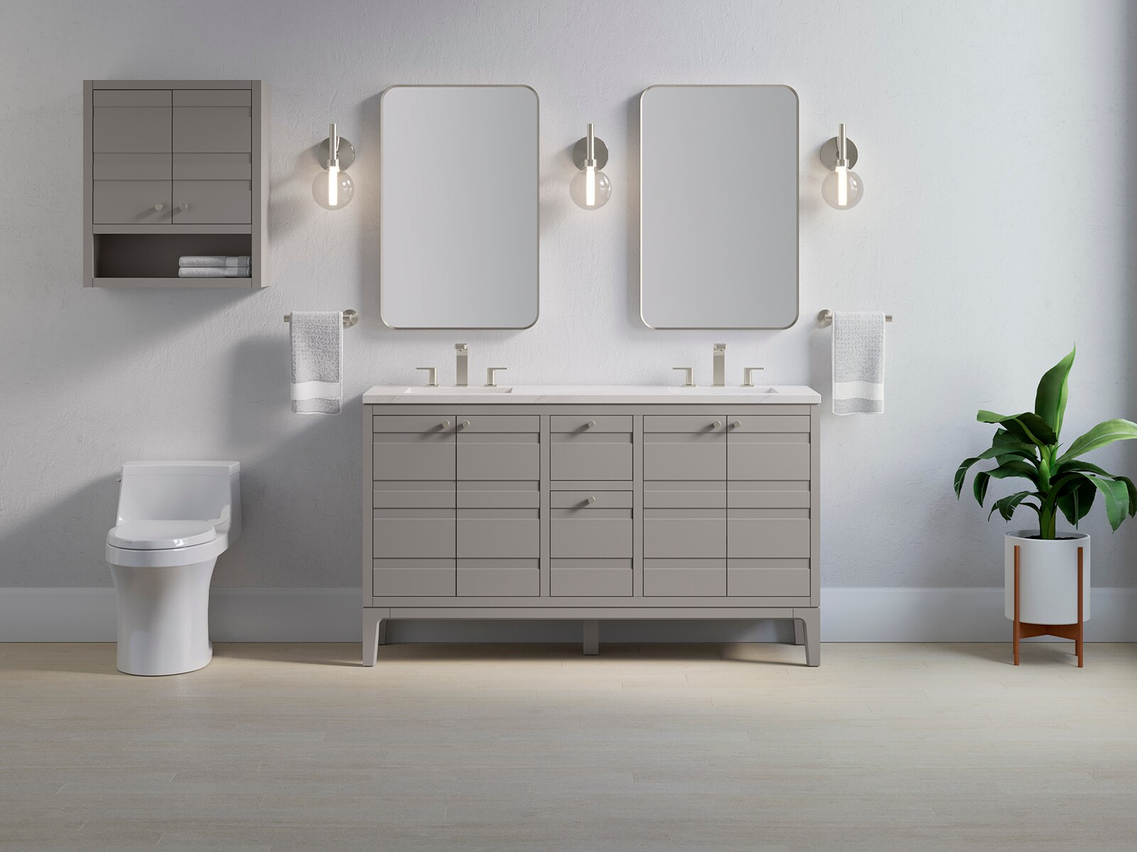 KOHLER 33527-ASB-1WT Bath-Vanity-Combo - View #2