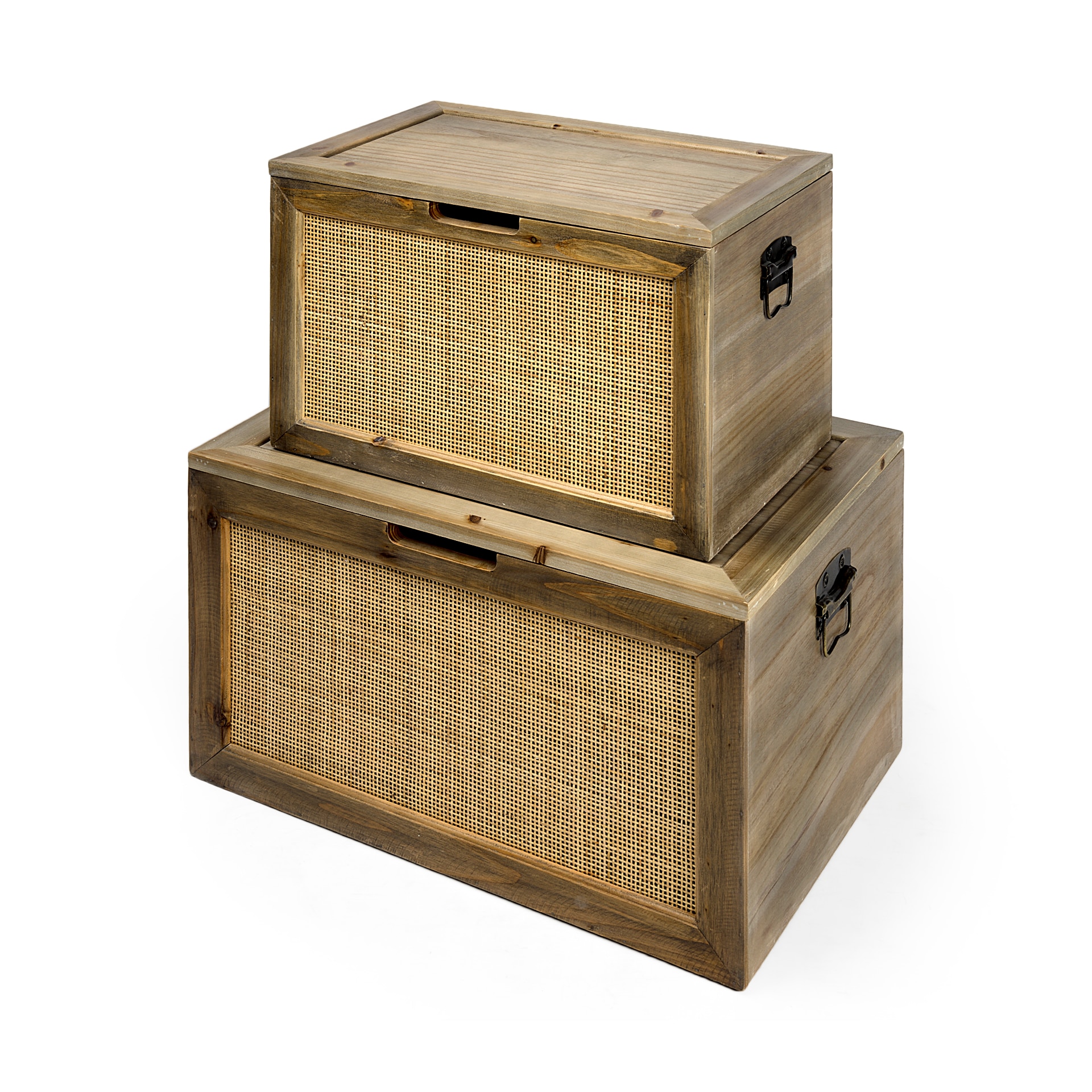 Mercana 69529 Brown Wood Farmhouse Decorative box