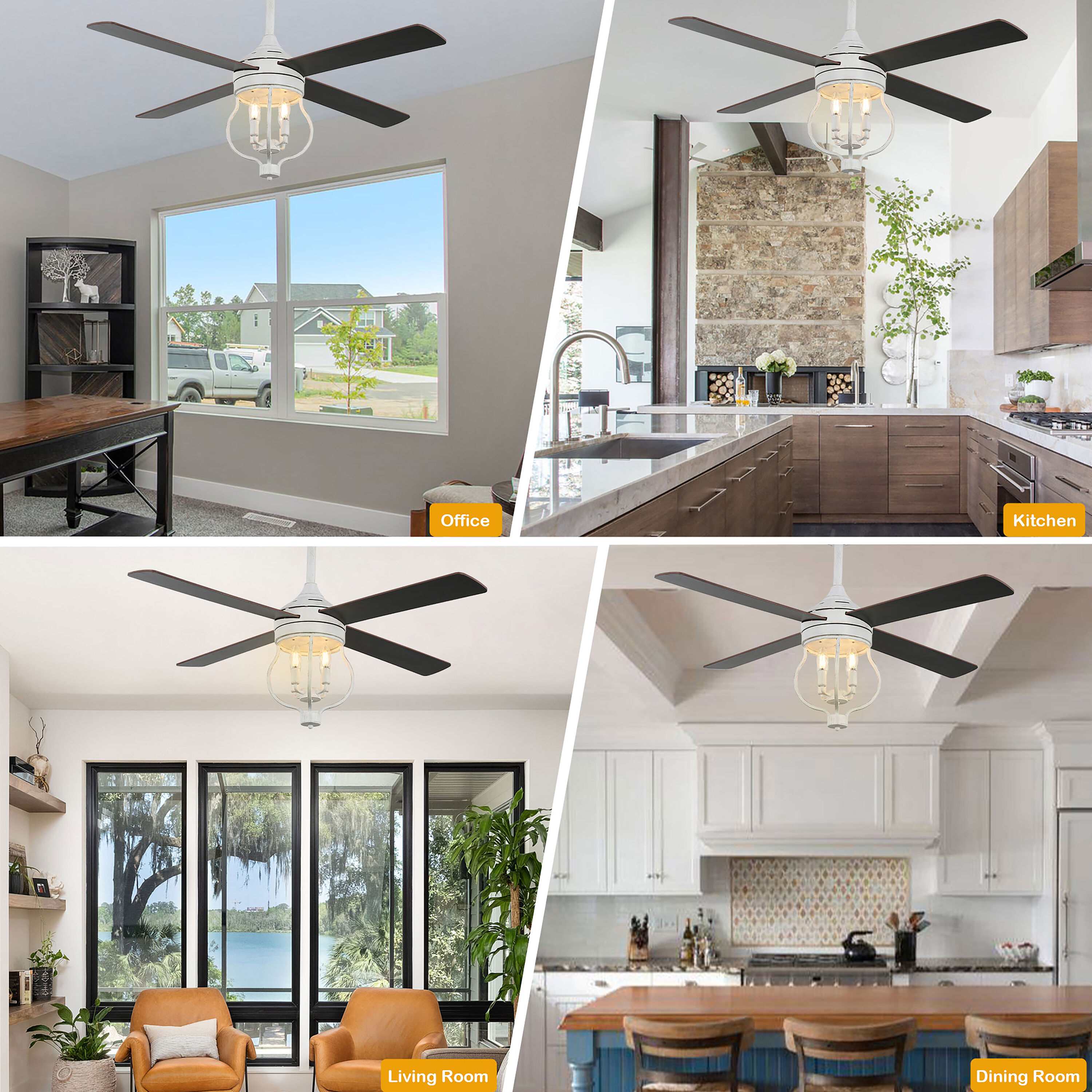 Oaks Decor DC5211-B Ceiling-Fans - View #4