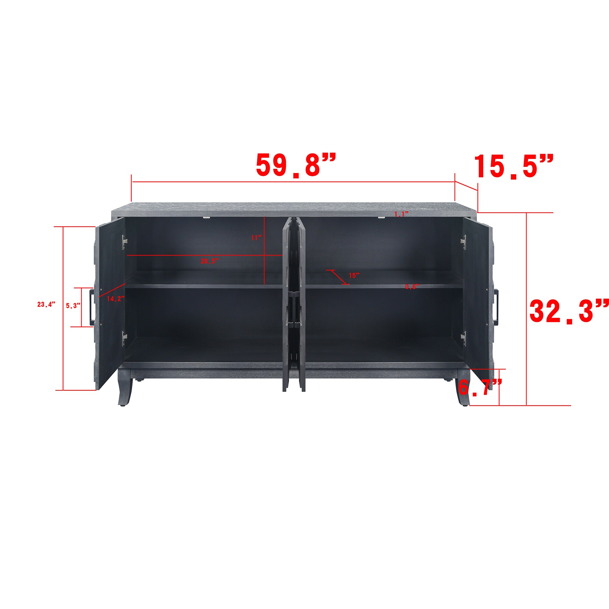 Bybafun YD2400023 Dining-Kitchen-Storarge - View #3