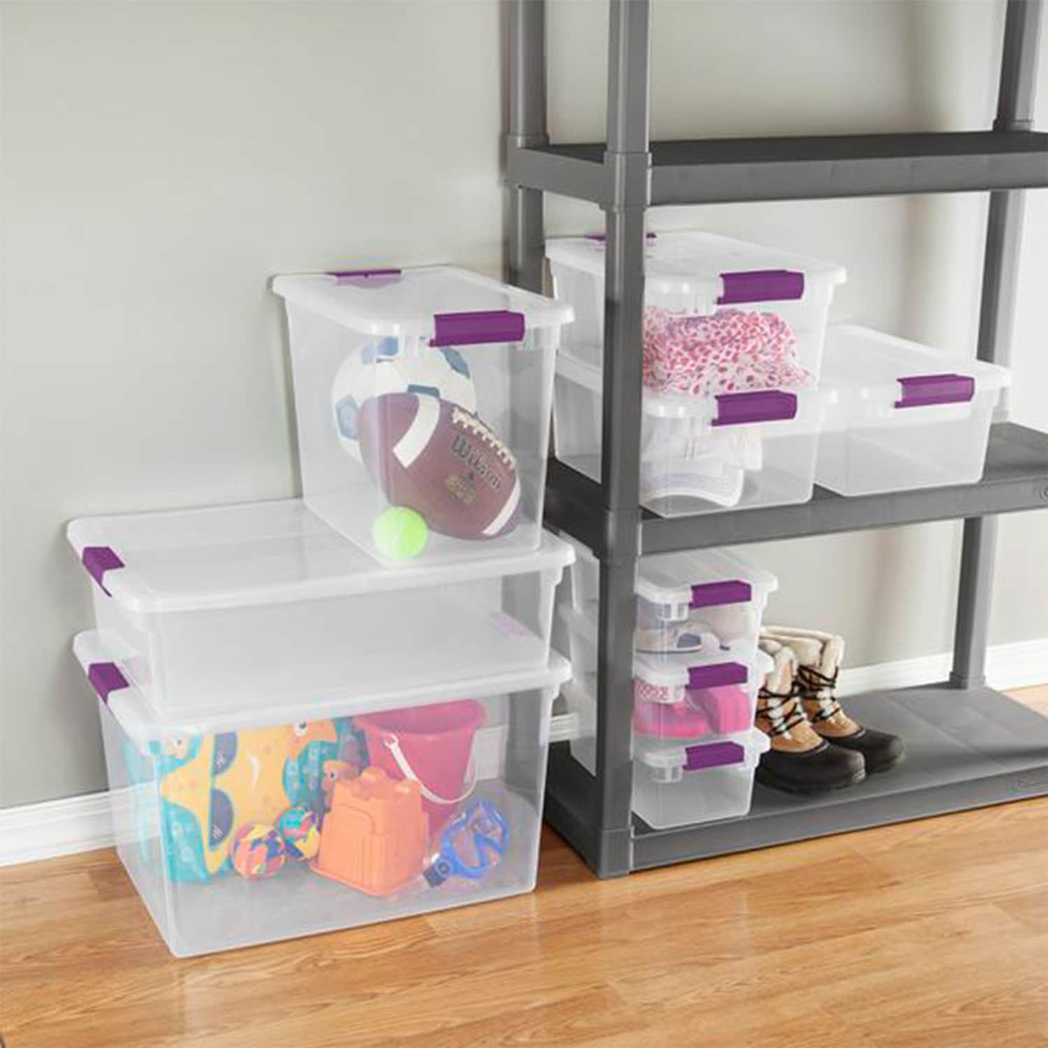Sterilite 100416 Plastic-Storage-Totes - View #9