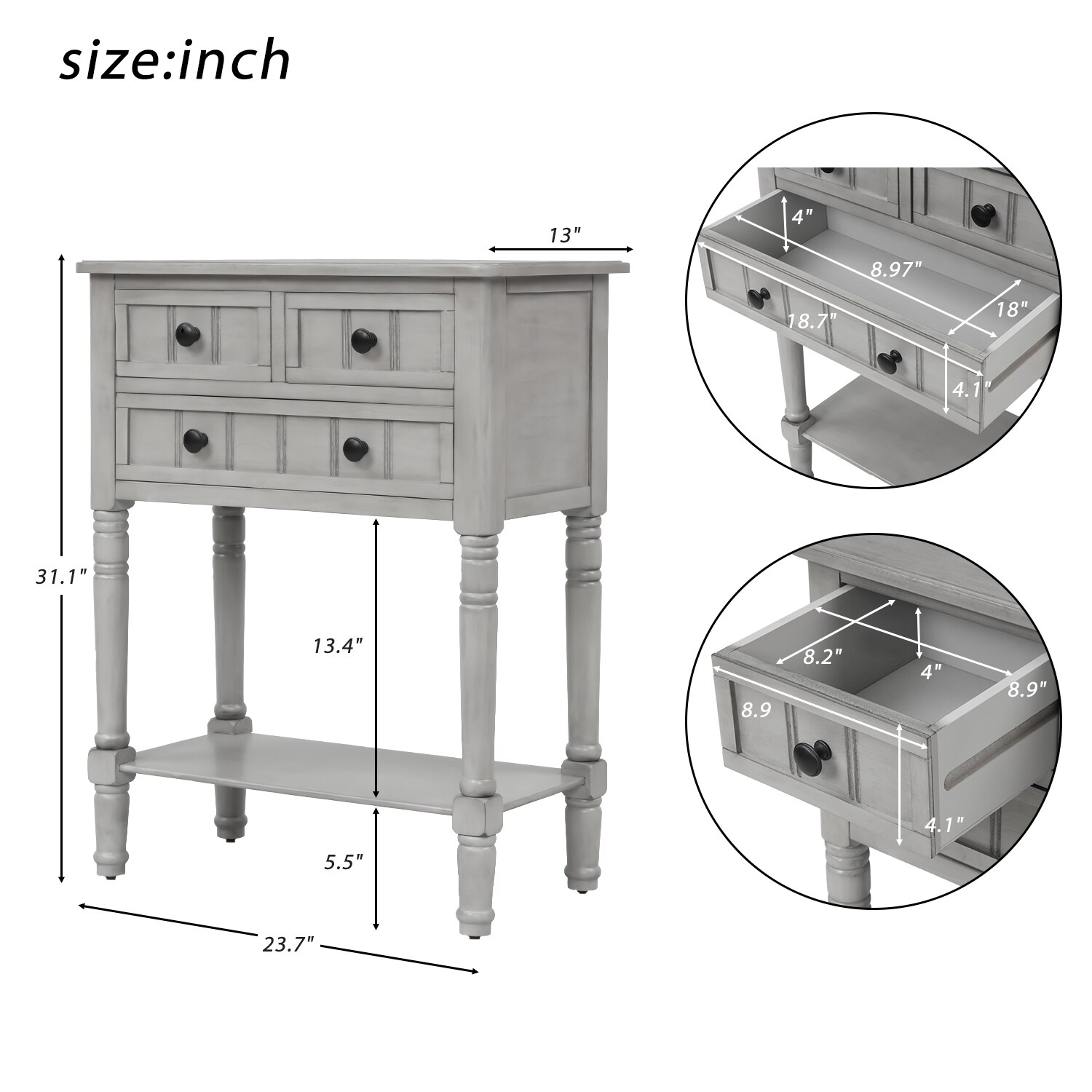 AHIOU HOME ZAAH-CT192646N Console-Sofa-Tables - View #9