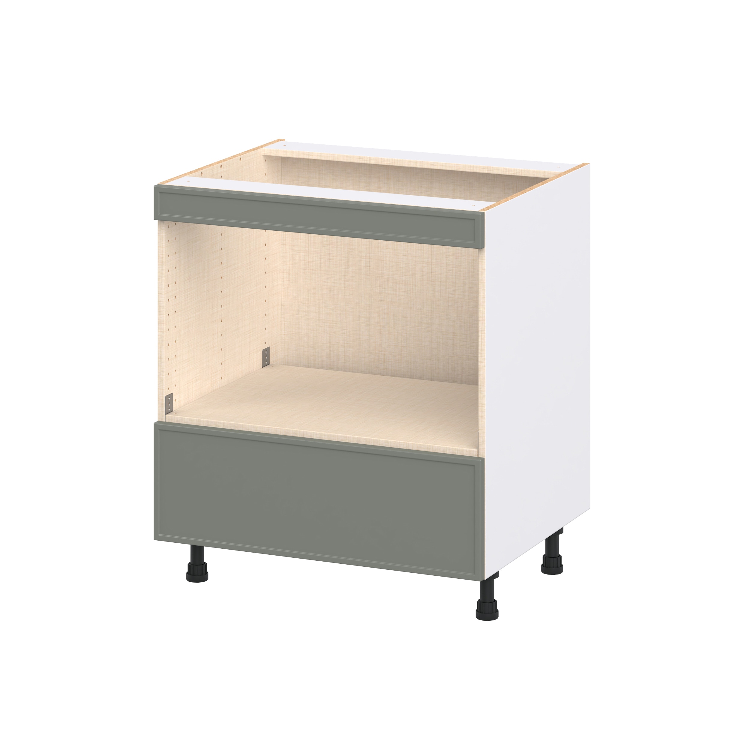 Hugo&Borg DSBMW30WD-CO Concord 30-in W x 34.5-in H x 24.66-in D Moss Green Drawer Base Fully assembled Cabinet Flat Panel