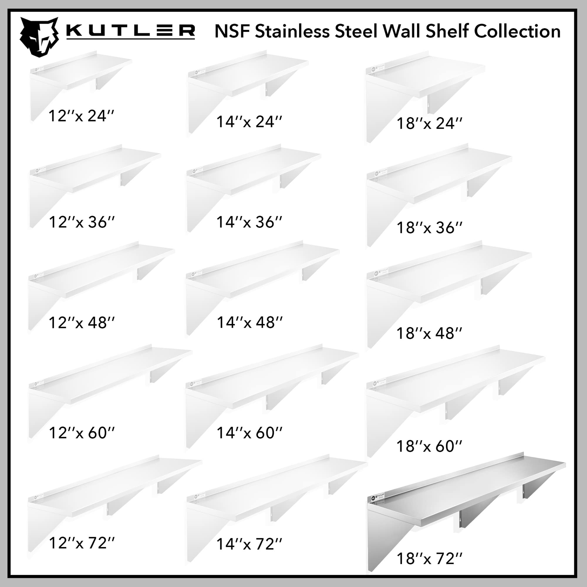 KUTLER SHELF-KT-34. Wall-Mounted-Shelving - View #7