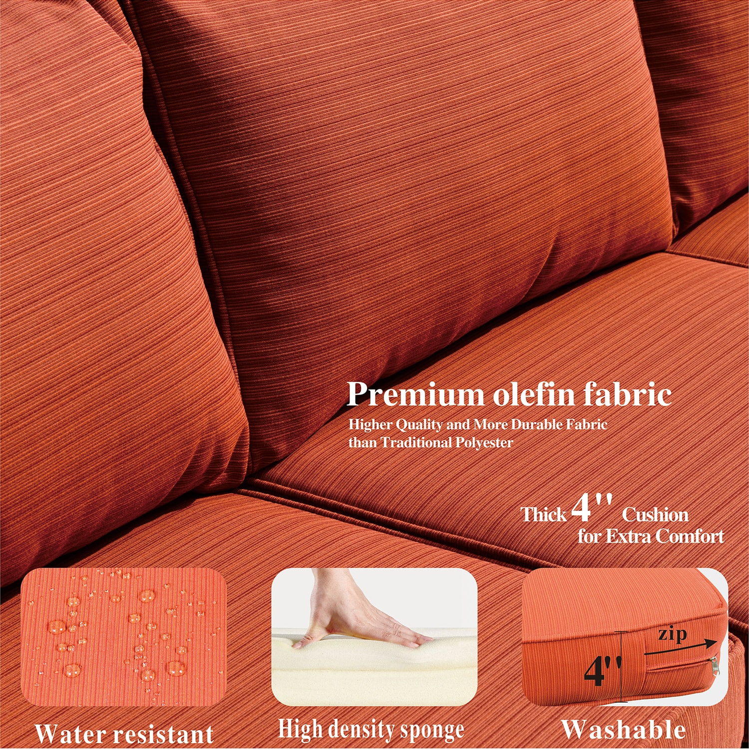 Pouuin SRFPRSA805 Patio-Sofas-Daybeds - View #4