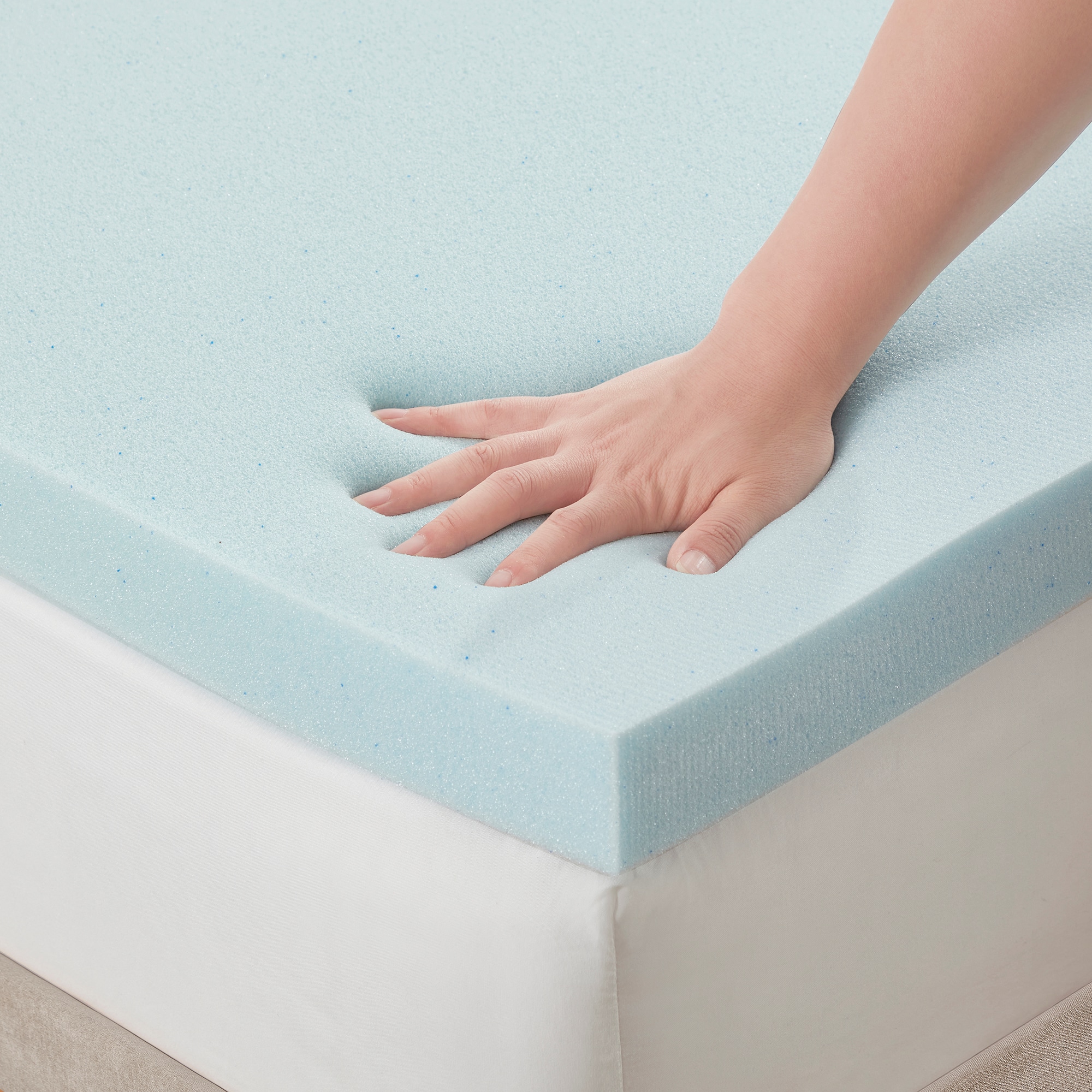 Sweet Home Collection LOW-GEL-MAT-TOP-F Mattress-Covers - View #2