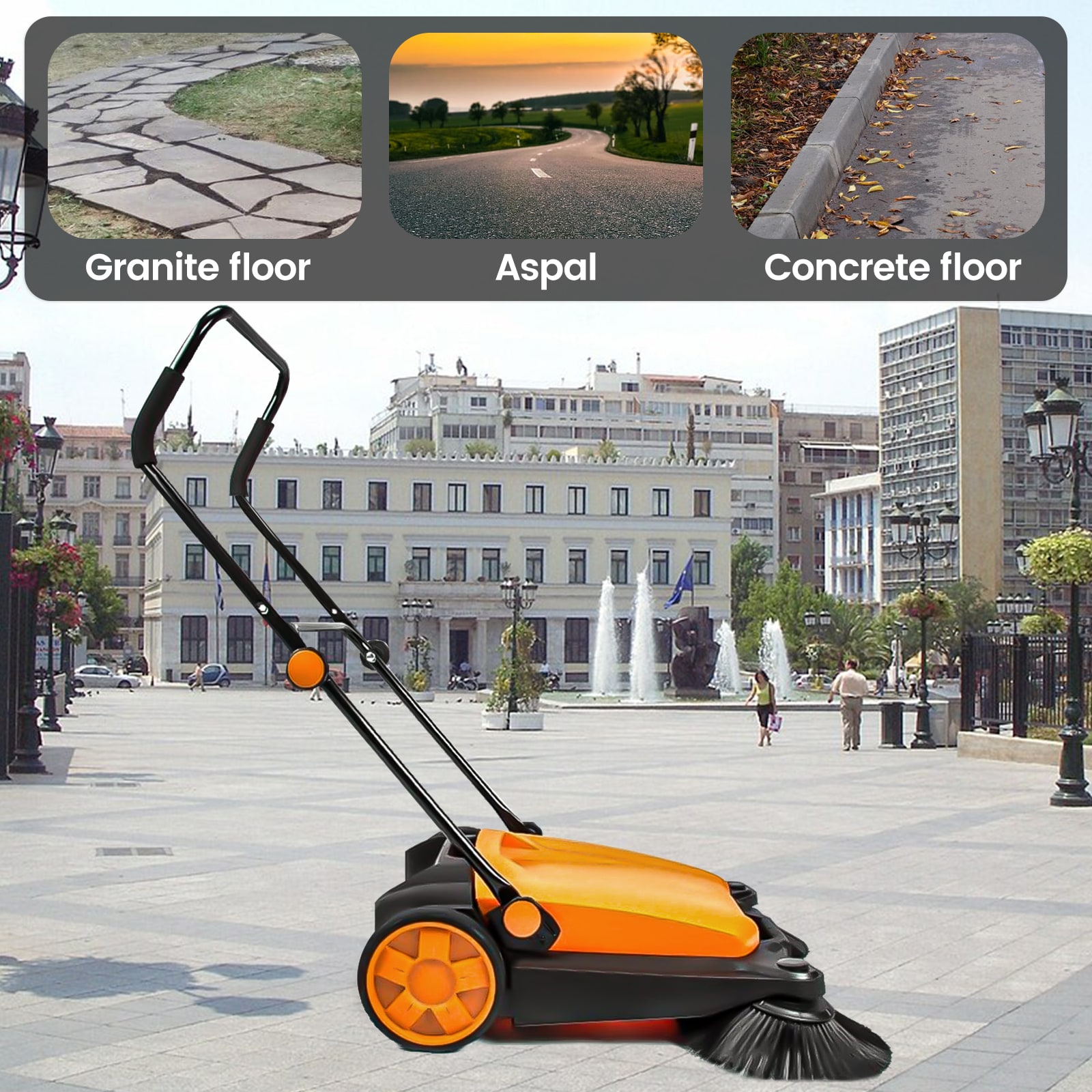 Jeremy Cass JXQD0112 Floor-Sweepers - View #10