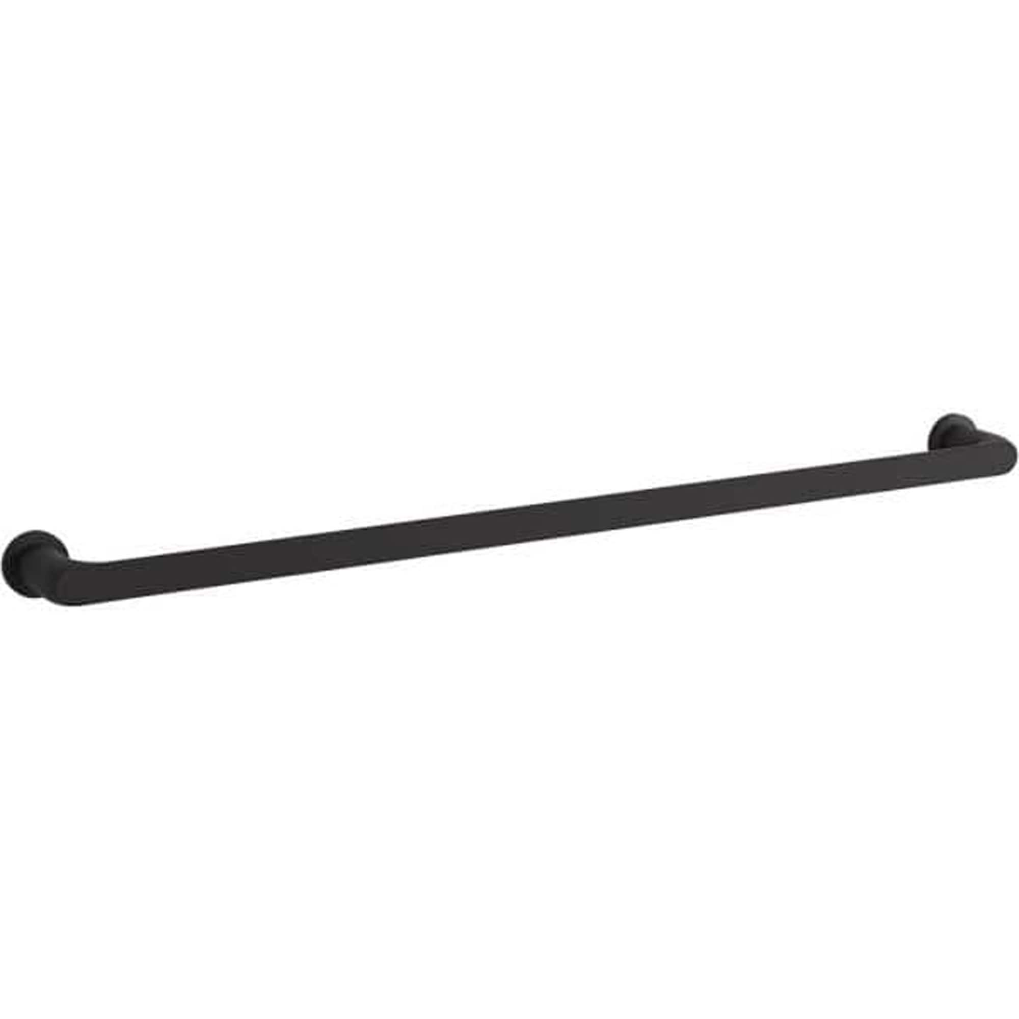 KOHLER Avid 30 in. Wall Mount Towel Bar in Matte Black