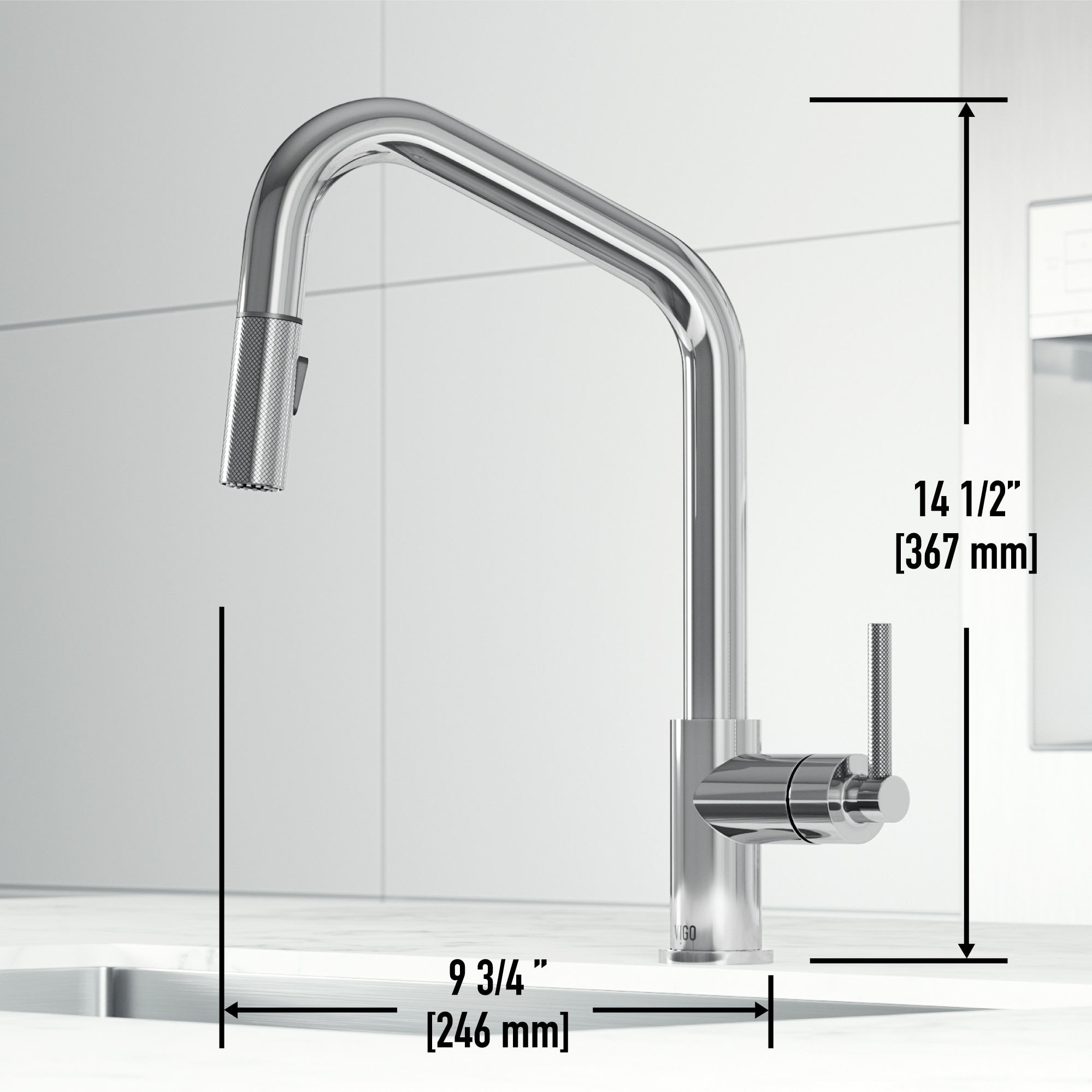 VIGO VG02038CH Kitchen-Faucets - View #4