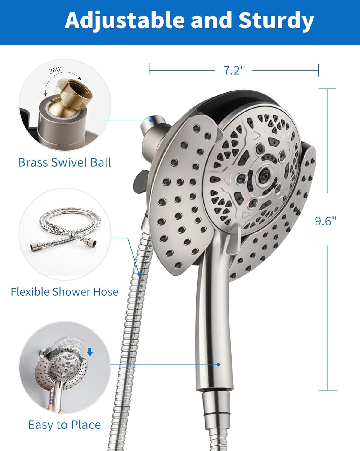 WIZ INJL-004 Fixed-Showerhead - View #6
