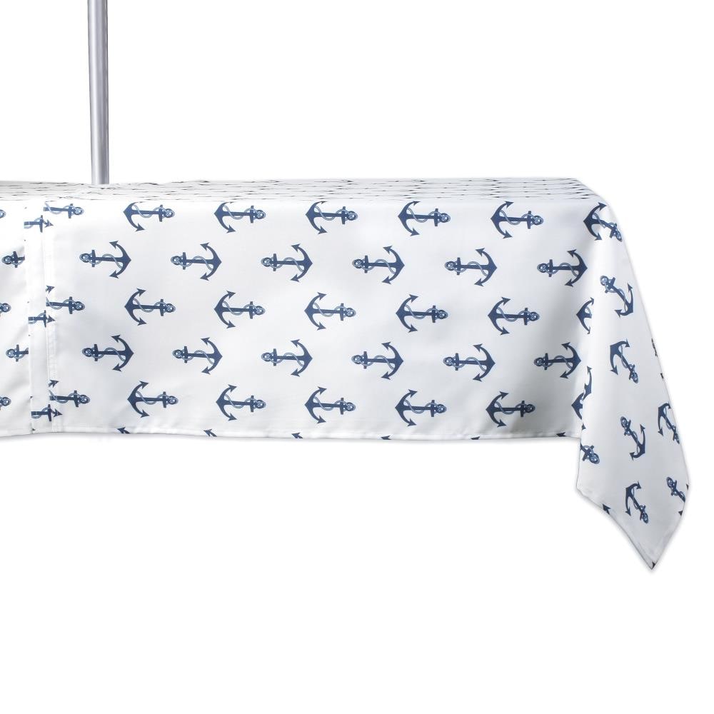DII CAMZ11637 Anchor print Tablecloth