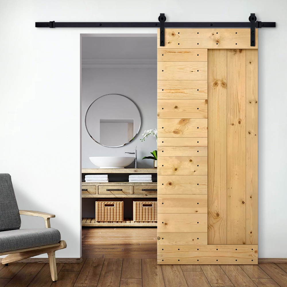 CALHOME SMK-72+DIY-N2-24UNF Barn-Doors - View #2