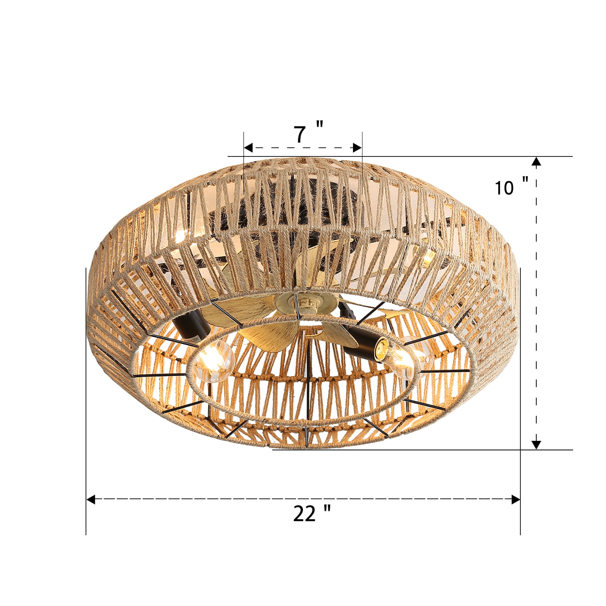 Fun Orange FUNQ3CF05 Ceiling-Fans - View #6