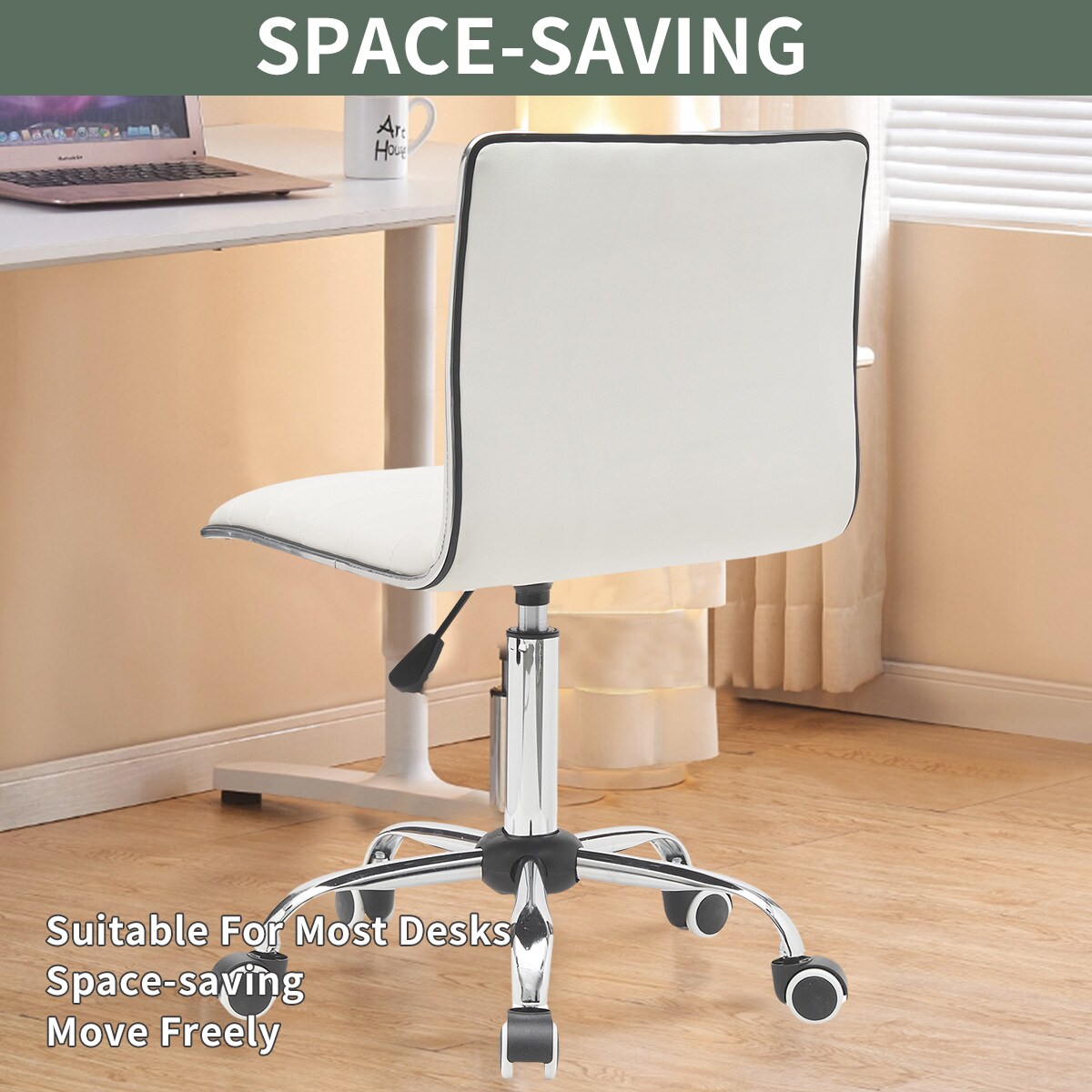 BWE A-9CHAIR-02-WH Office-Chairs - View #5