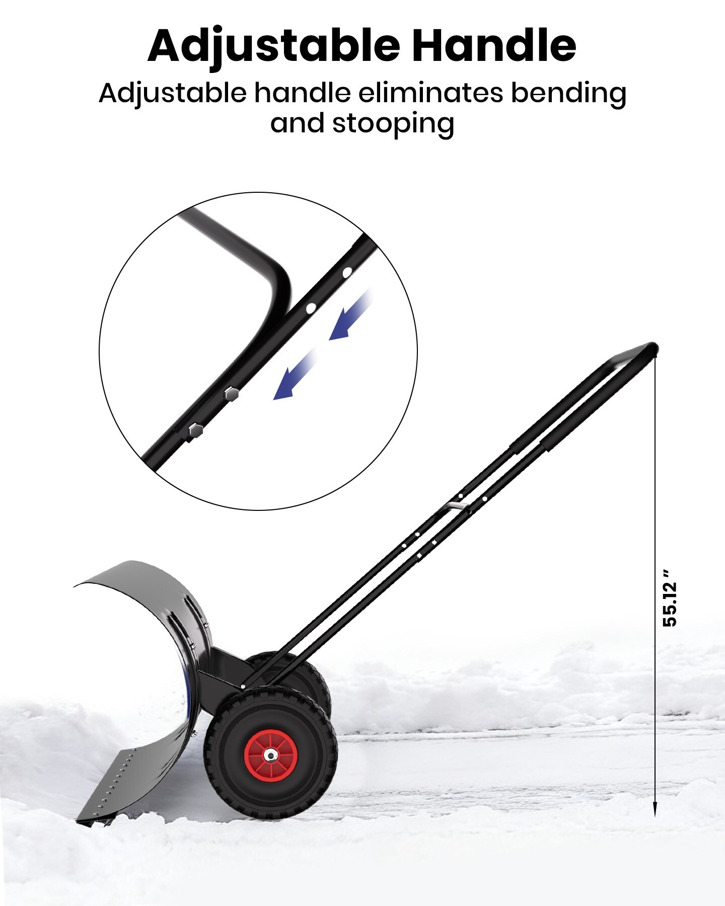 Garvee BY-251210LA17 Snow-Shovels - View #5