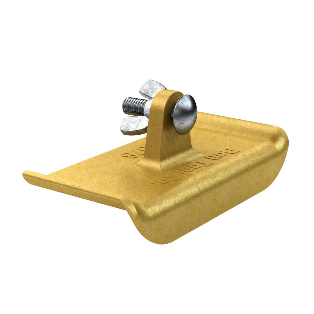 Bon Tool 12-578 6-Inches x 2.75-Inches Bronze Concrete Edger with 0.25-Inches Radius