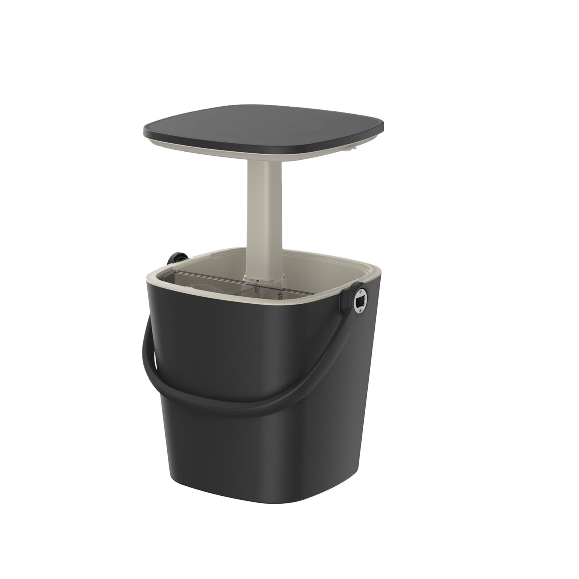 Boho Havens Portable Ice Bucket for Beverage Cooling Perfect for Home Bar Parties and Outdoor Entertaining #W-SKS133ABKTH