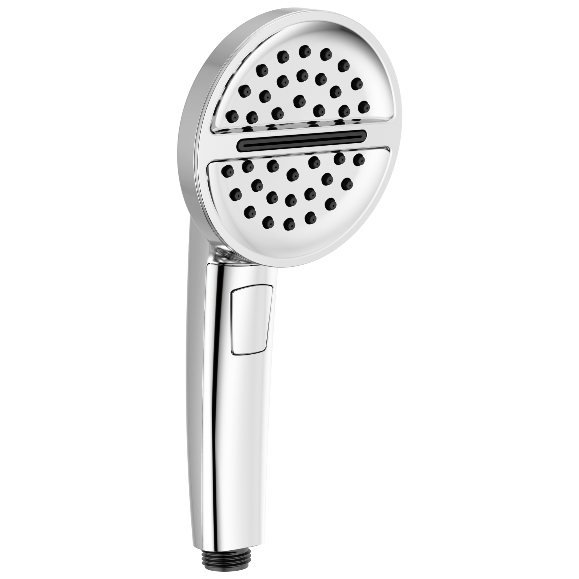 Delta 59386-PR 3.0 -Spray Lumicoat Chrome 4.125-in Round Handheld High Pressure Shower Head 1.75 GPM