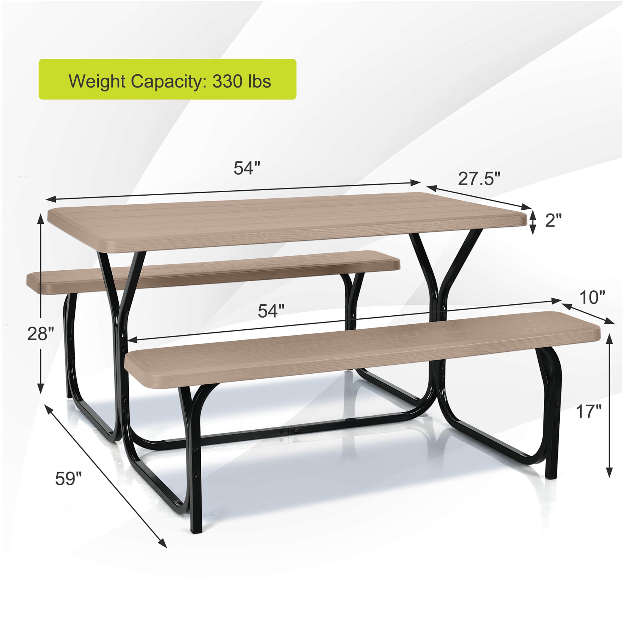 Forclover HYFL-99CF Picnic-Tables - View #3