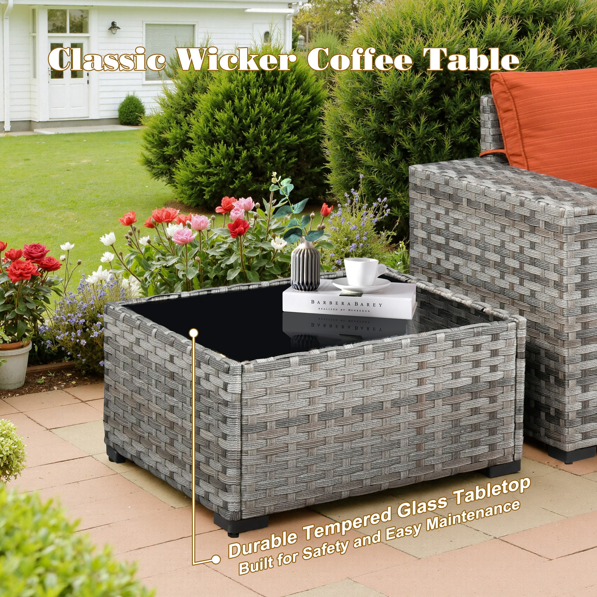 Pouuin SCFPBBR8-9 Patio-Sofas-Daybeds - View #10
