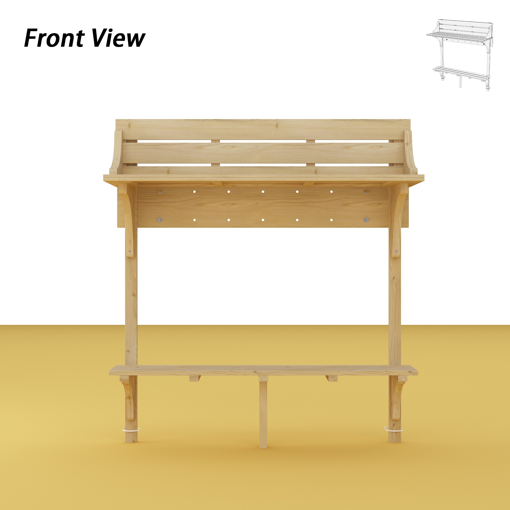 FUFU&GAGA LJY-KF210045-02 Plant-Stand - View #5