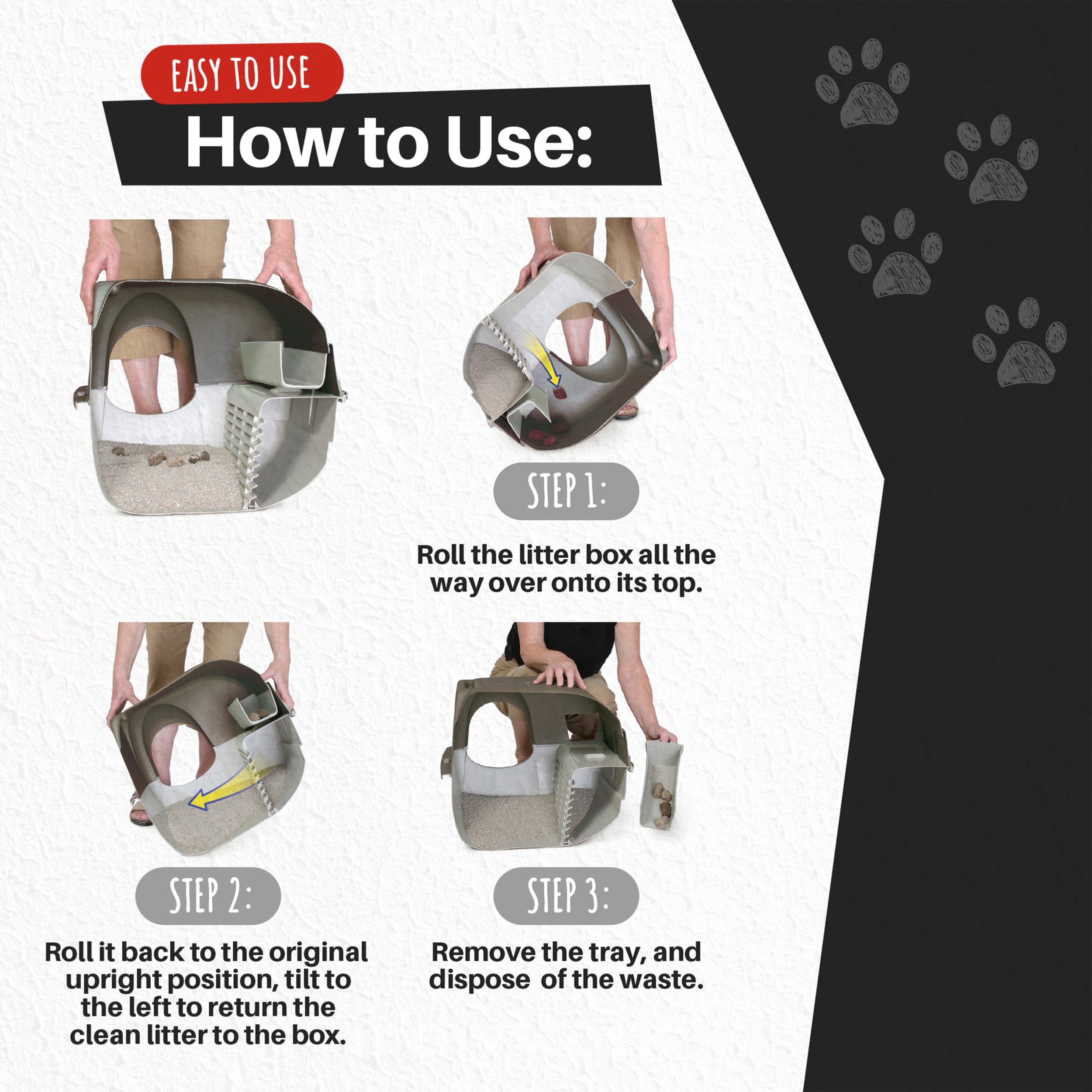 Omega Paw 175091 Cat-Litter-Box - View #3
