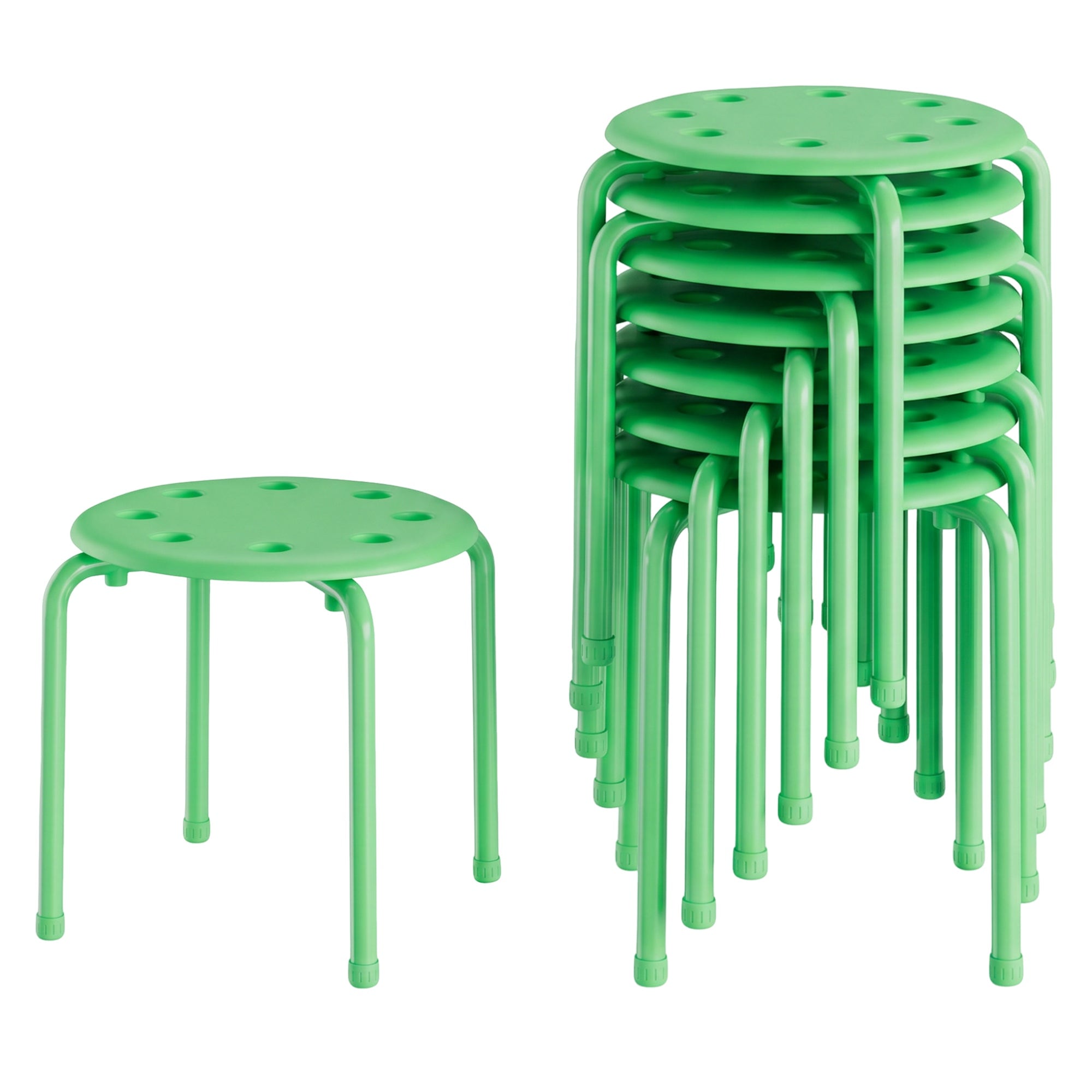 Frame Counter Vecelo Stackable Classroom Stools Set of 6 Kids Plastic Seating Stools ...