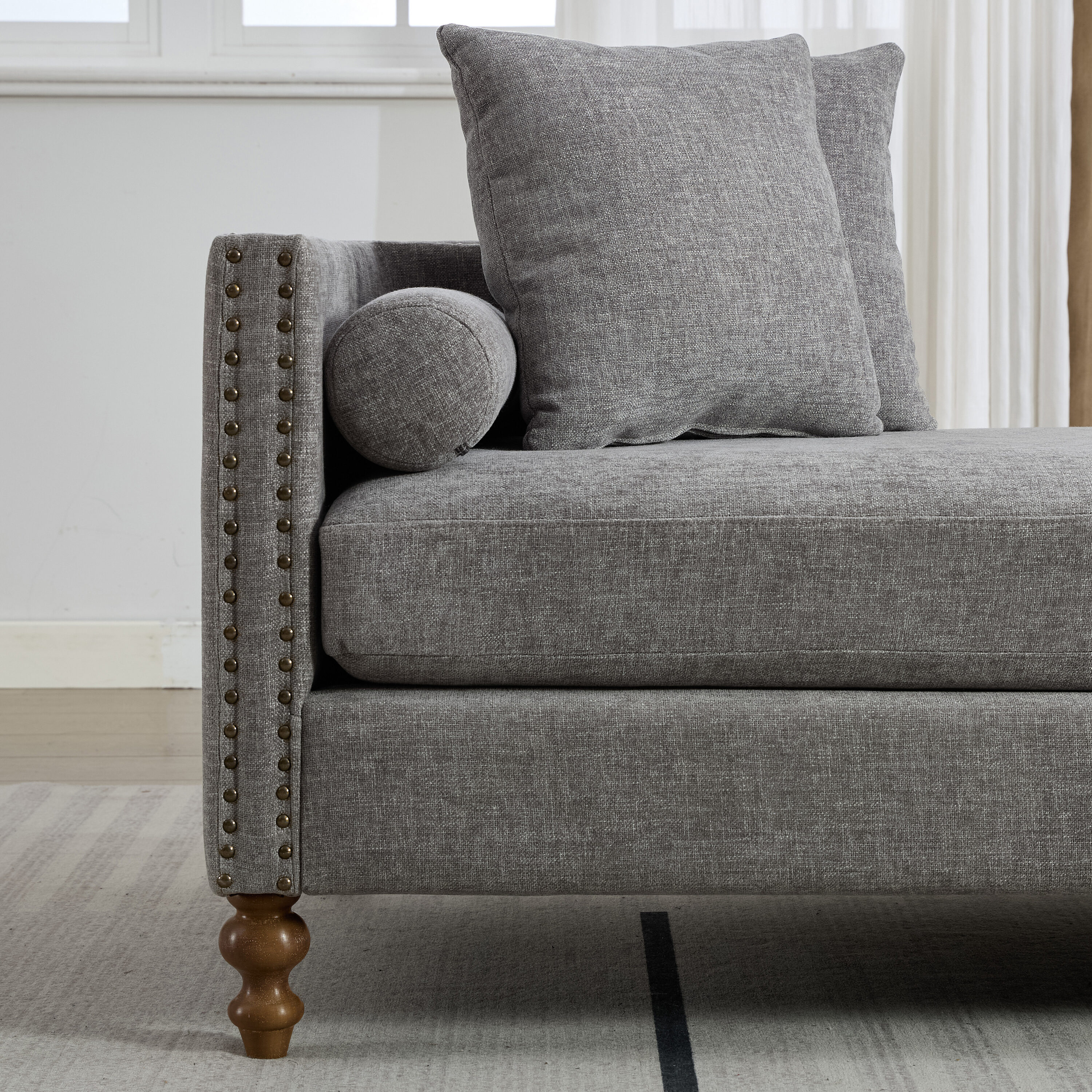 Hrinhom HC-W6106-GRAY Sofas-Loveseats - View #9
