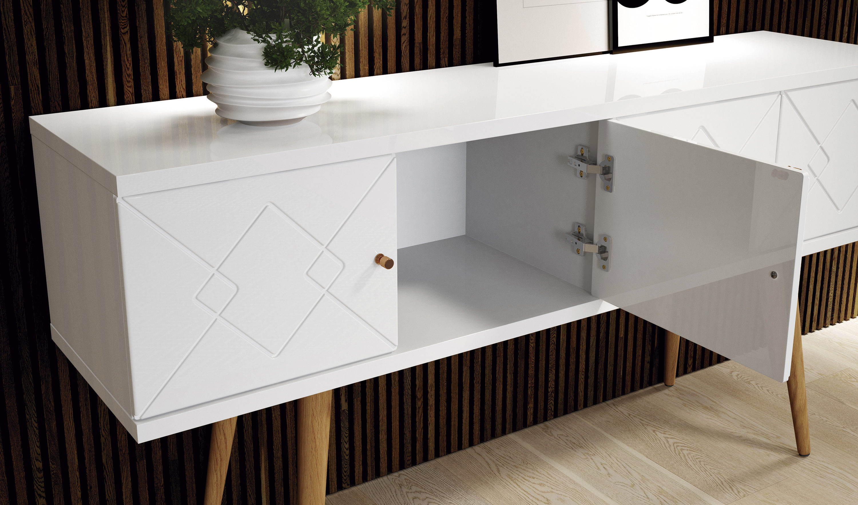 Manhattan Comfort 1014651 Dining-Kitchen-Storarge - View #4