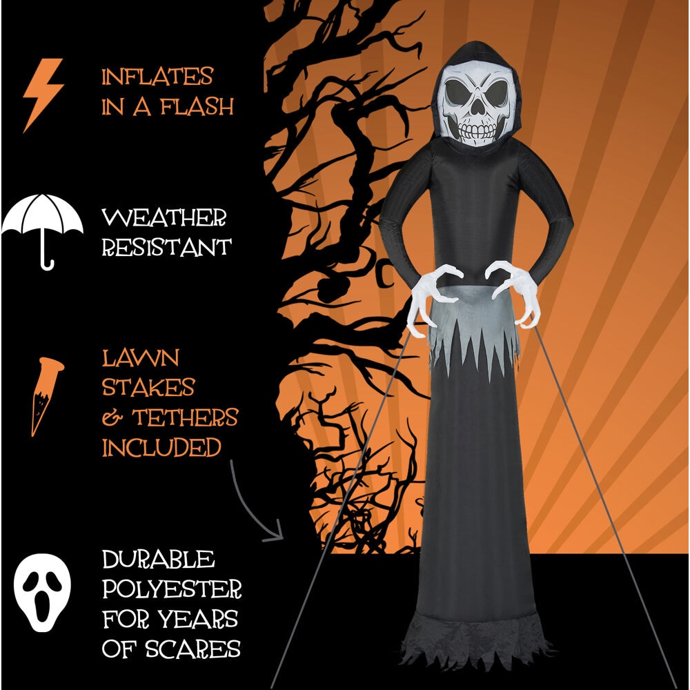 Haunted Hill Farm HIGHOST122-L Outdoor-Halloween-Decor - View #4