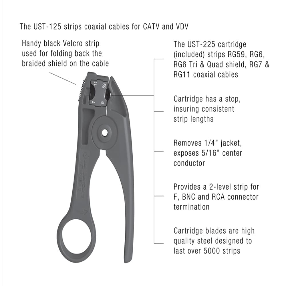 Jonard Tools UST-125 Wire-Strippers-Crimpers-Cutters - View #2
