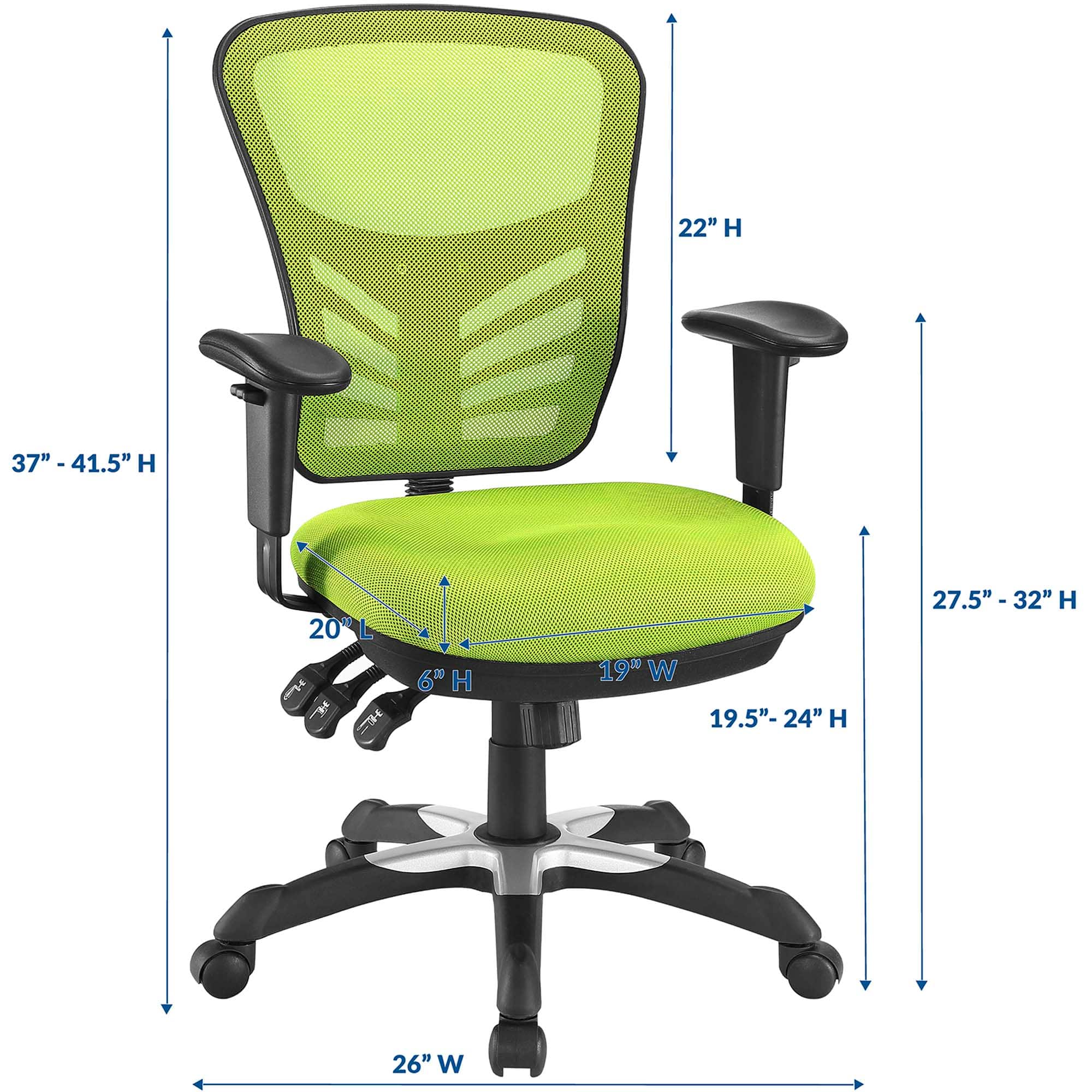 Modway EEI-757-GRN Office-Chairs - View #3