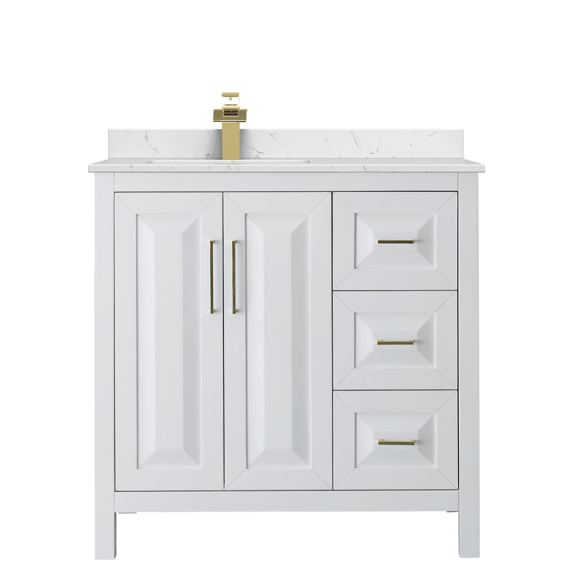 Wyndham Collection WCV252536SWGC2UNSMXX Bath-Vanity-Combo - View #3