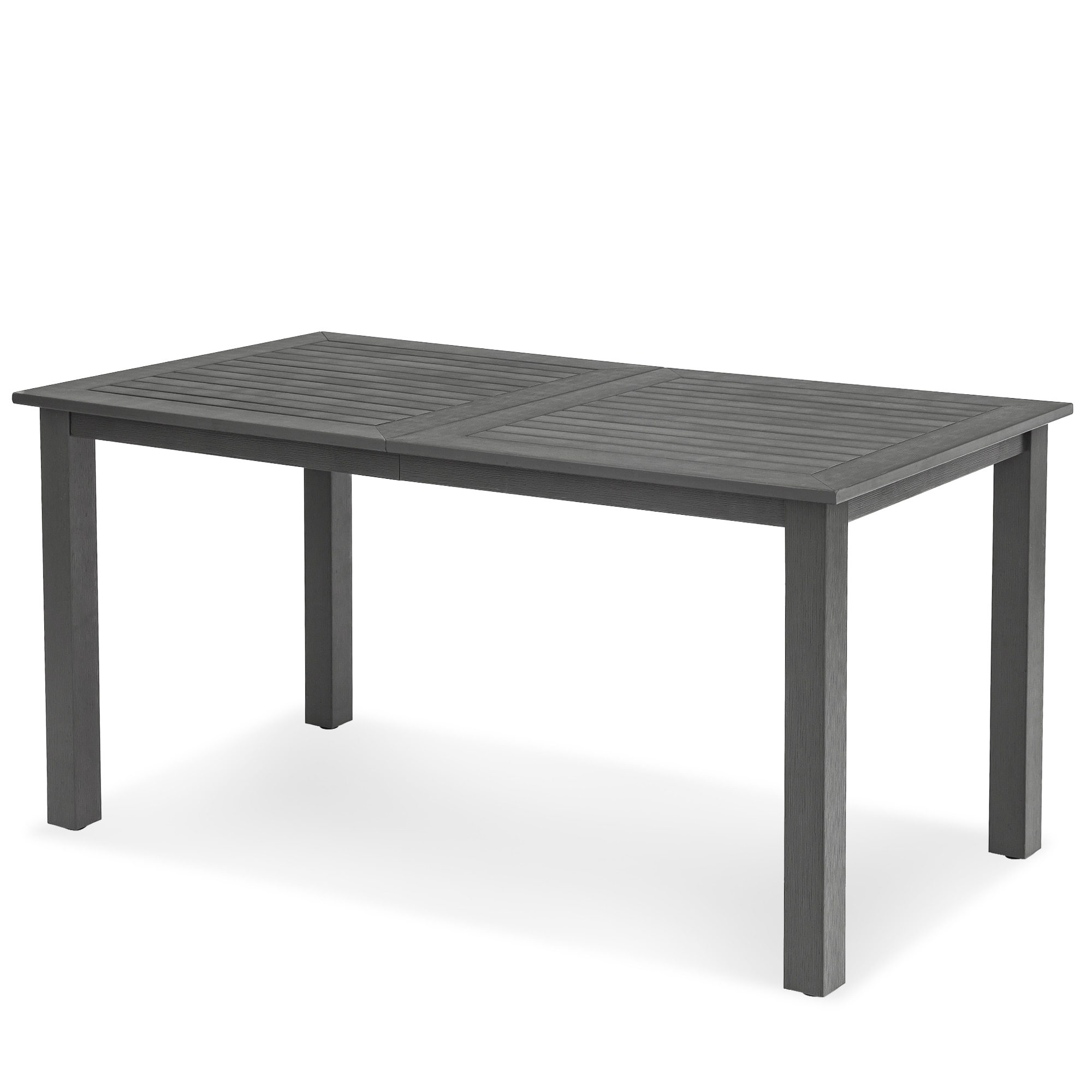 Yurevna LB23DT0001-100LS Rectangle Outdoor Dining Table 31.5-in W x 59.1-in L