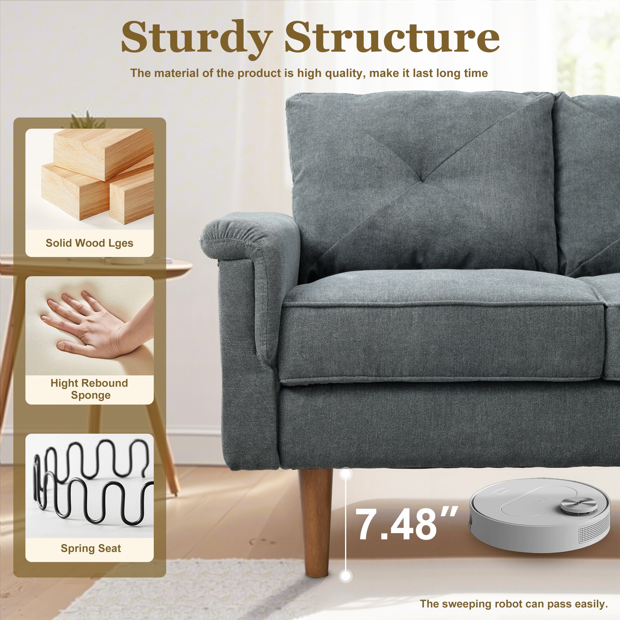 ALTRIGUS 6L-NOP500-AL Sofas-Loveseats - View #6