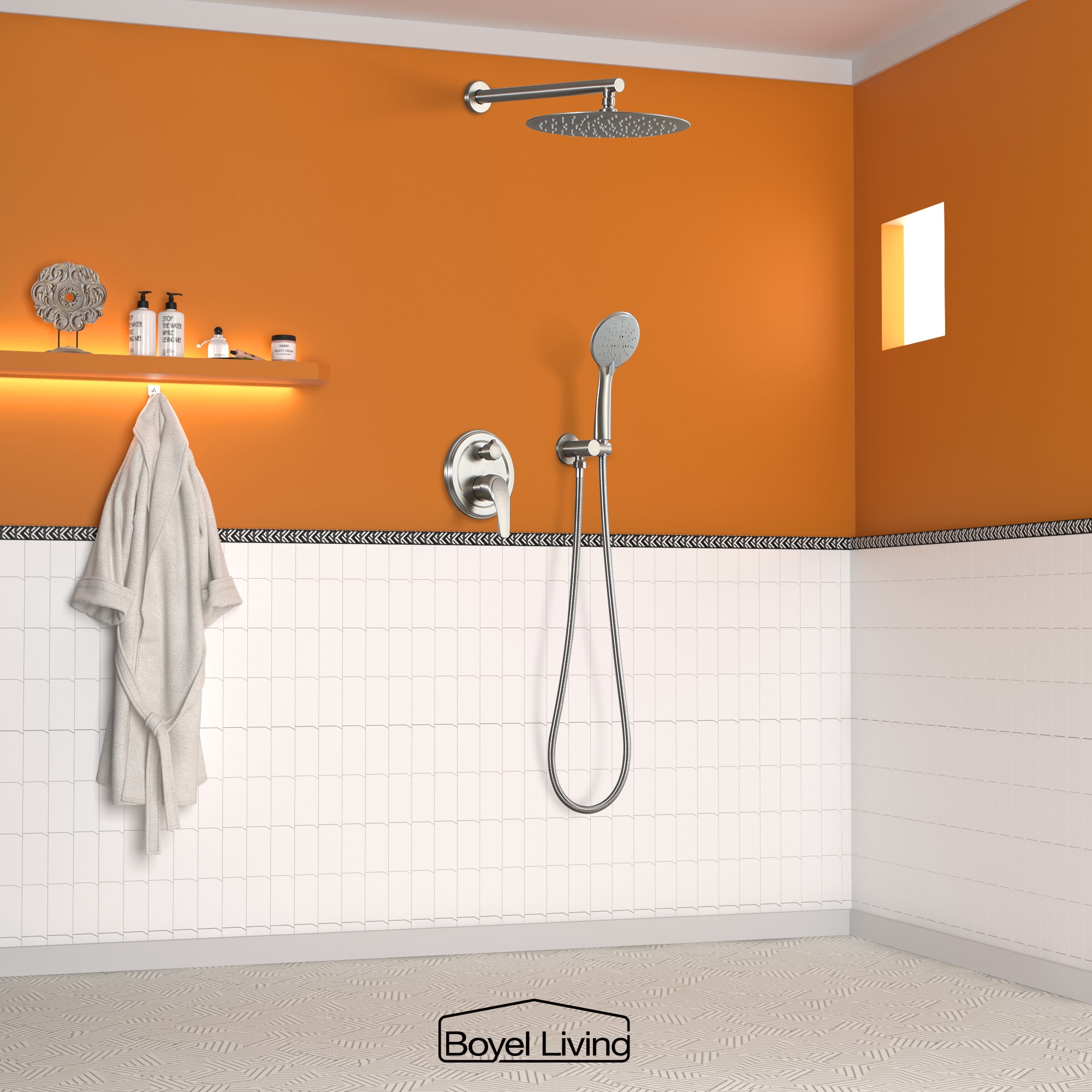 Clihome SMD-88040BN-12 Showerhead-Bar-Panels - View #3