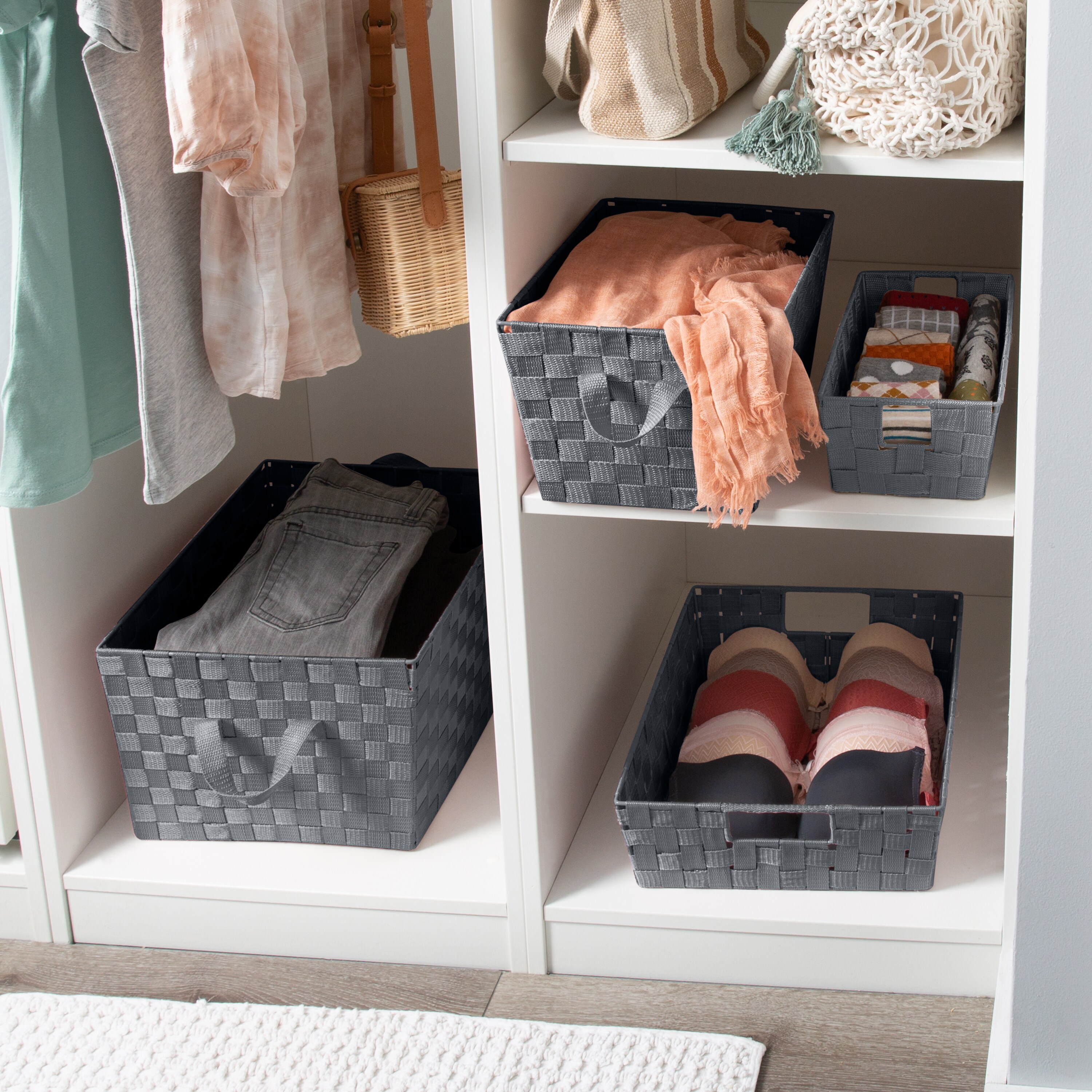 Simplify 25094-GREY Bins-Baskets - View #5
