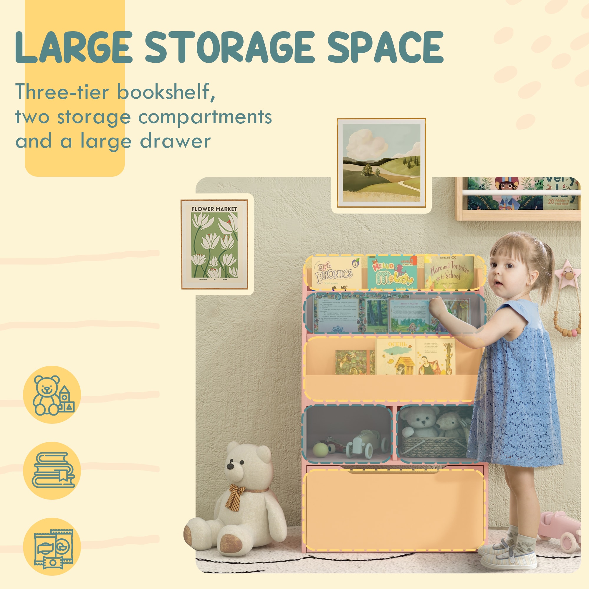 Maocao Hoom JLP217324 Kids-Bookcases - View #3