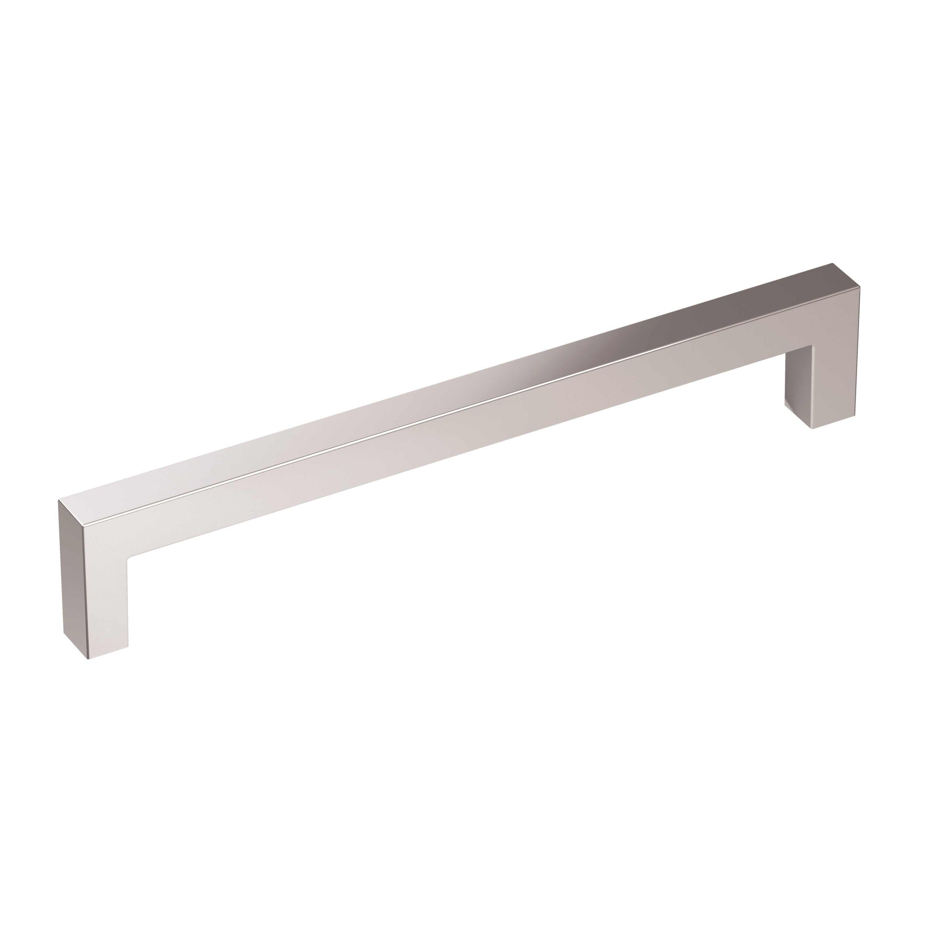 Amerock 10VMP3657226 Monument 6-5/16-in , 160mm Center to Center Polished Chrome Square Bar 10 -Pack