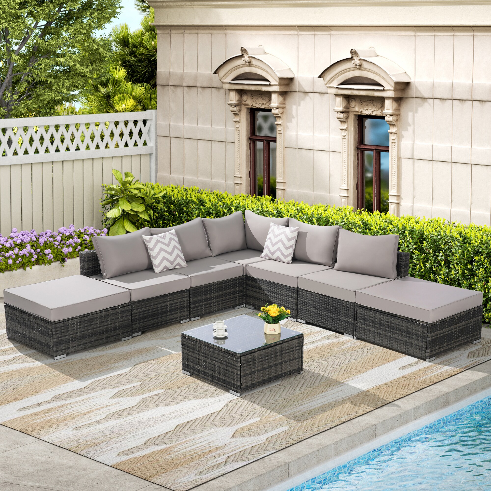 SINOFURN SYB670028BN Patio-Sofas-Daybeds - View #11