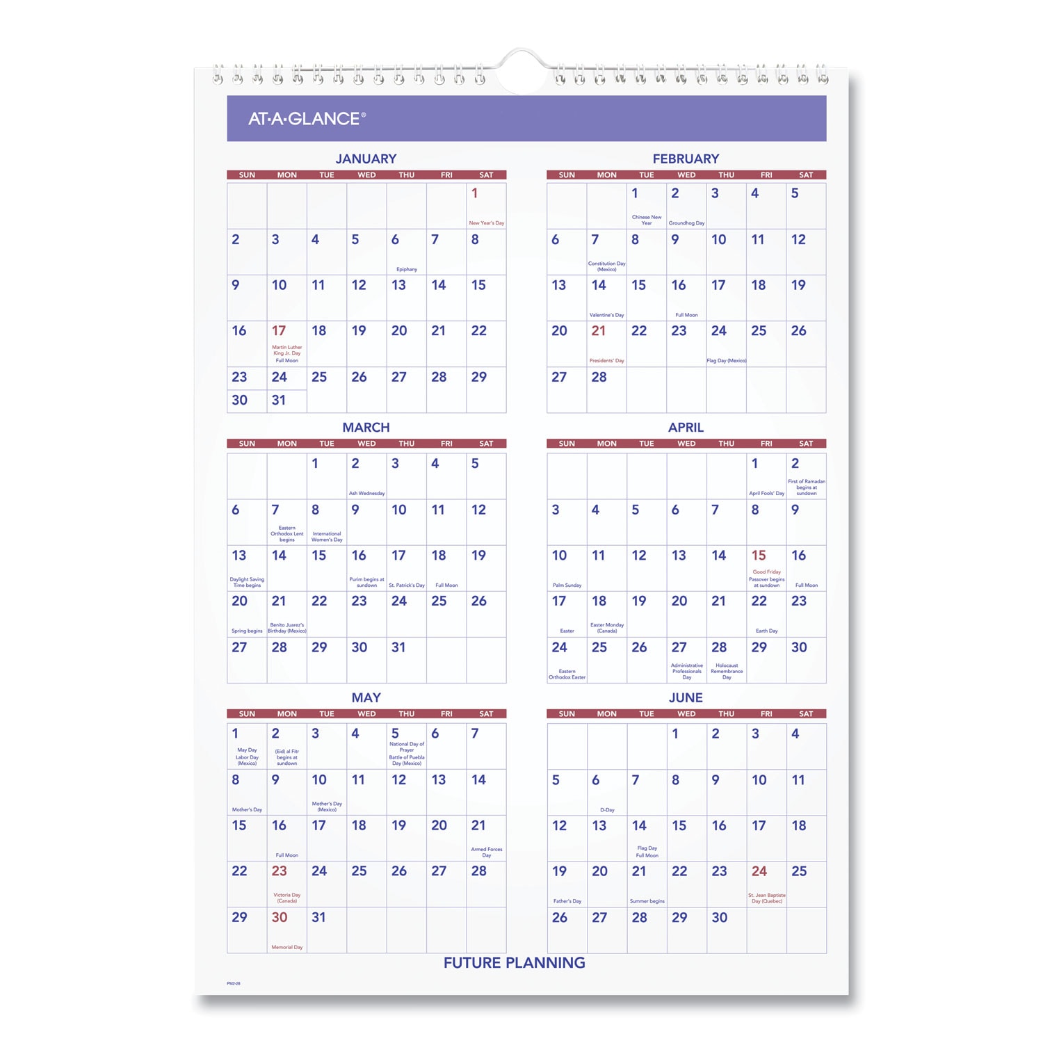 AT-A-GLANCE SPRAAGPM228 Calendars-Planners - View #2