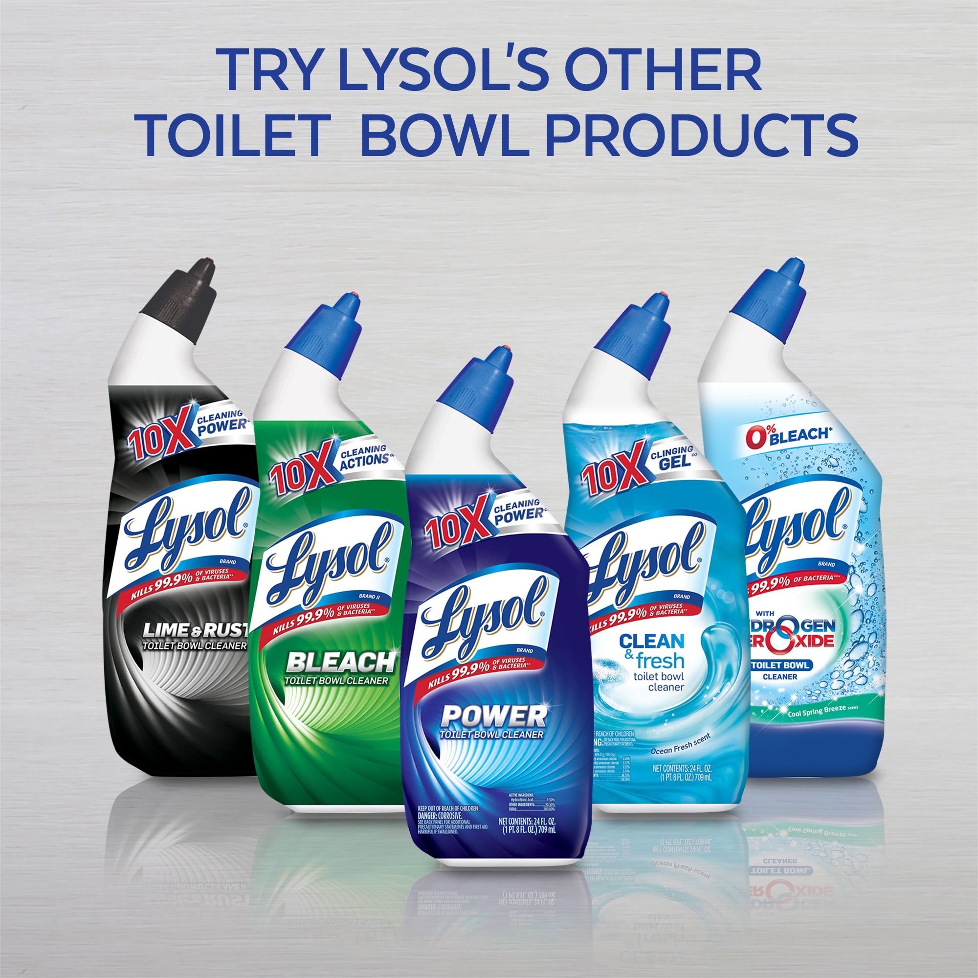 Lysol Power & Free 22 Oz. Bathroom Cleaner with Hydrogen Peroxide - Baller  Hardware
