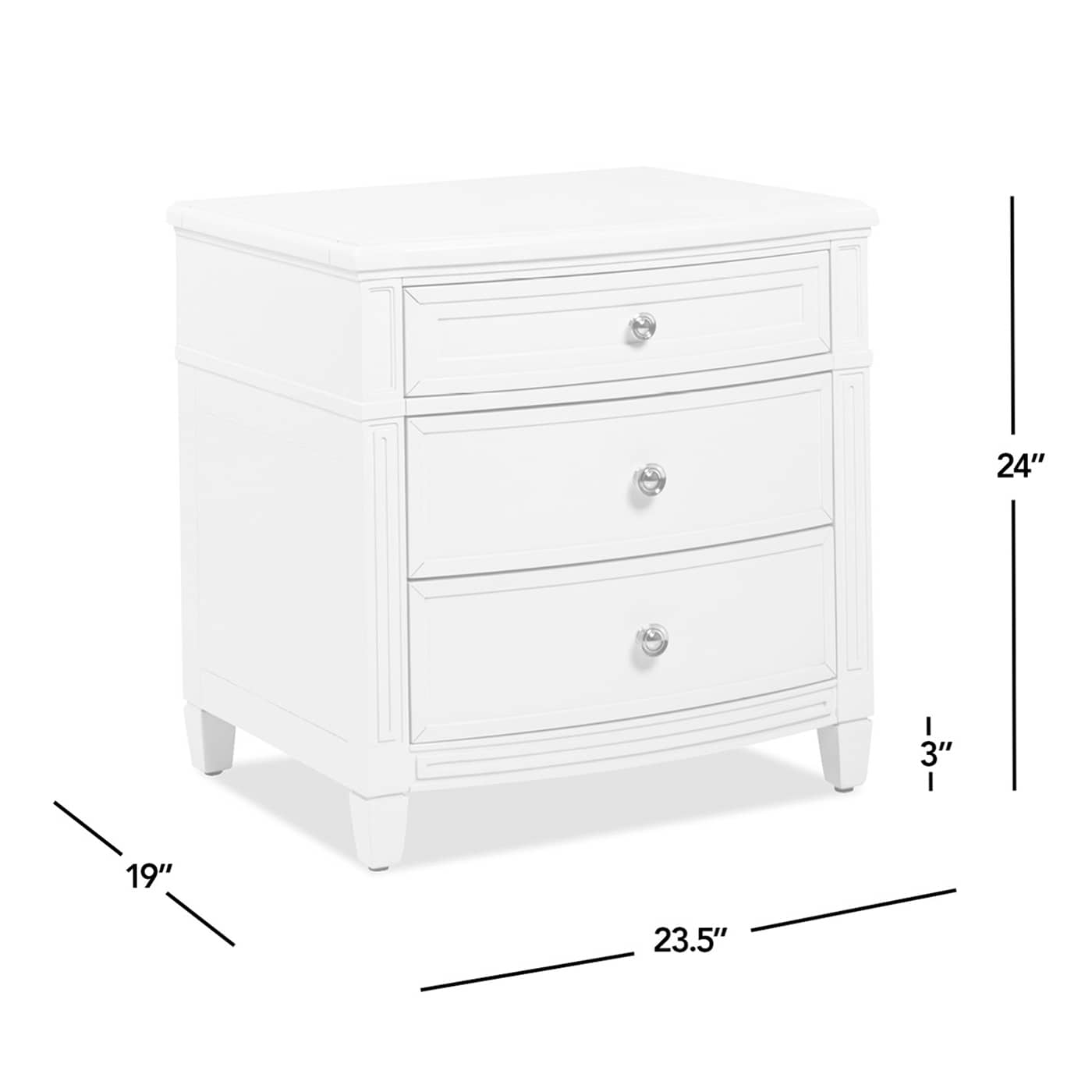 Jennifer Taylor Home LWHITE-CTG87070 End-Tables - View #15