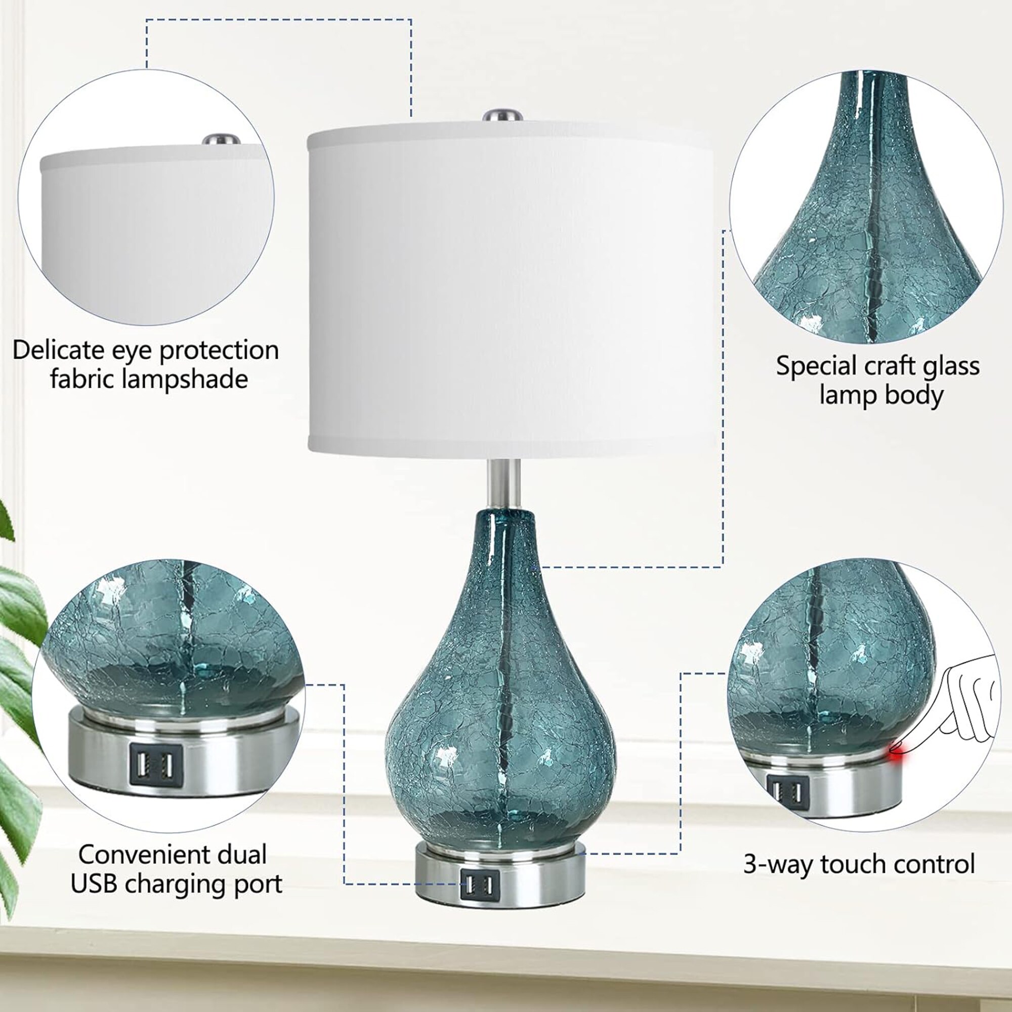 LETILY BP73PS1Z Table-Lamps - View #6