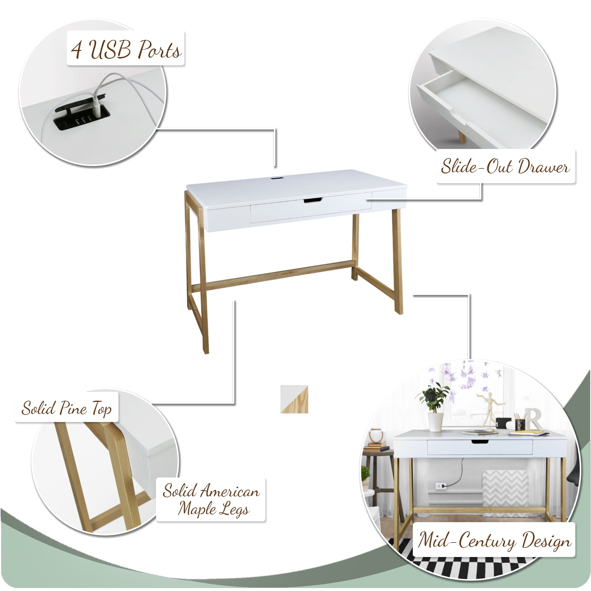 Casual Home 535-51 desks - View #9