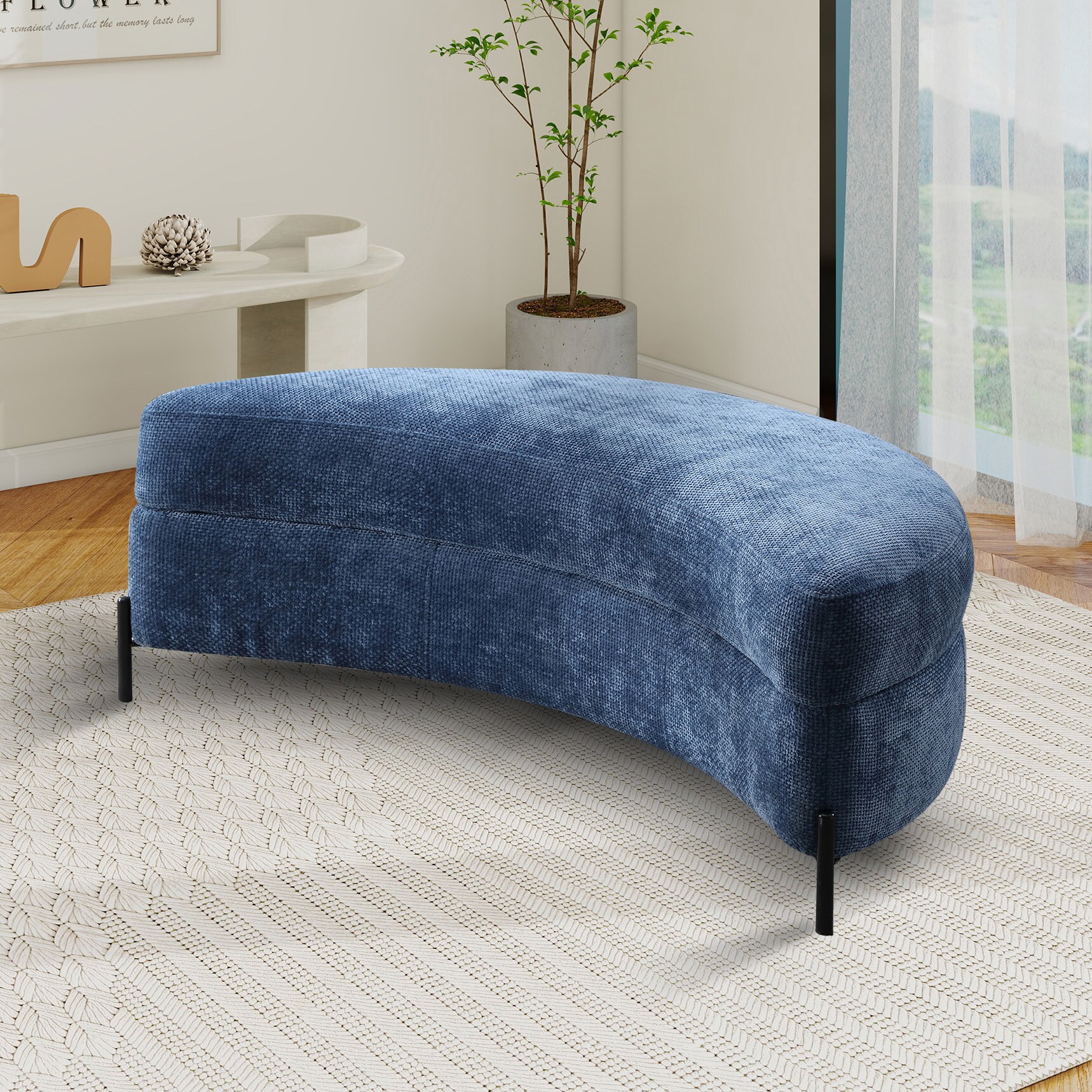 Hrinhom HC-W4004-BLUE Indoor-Ottomans - View #7