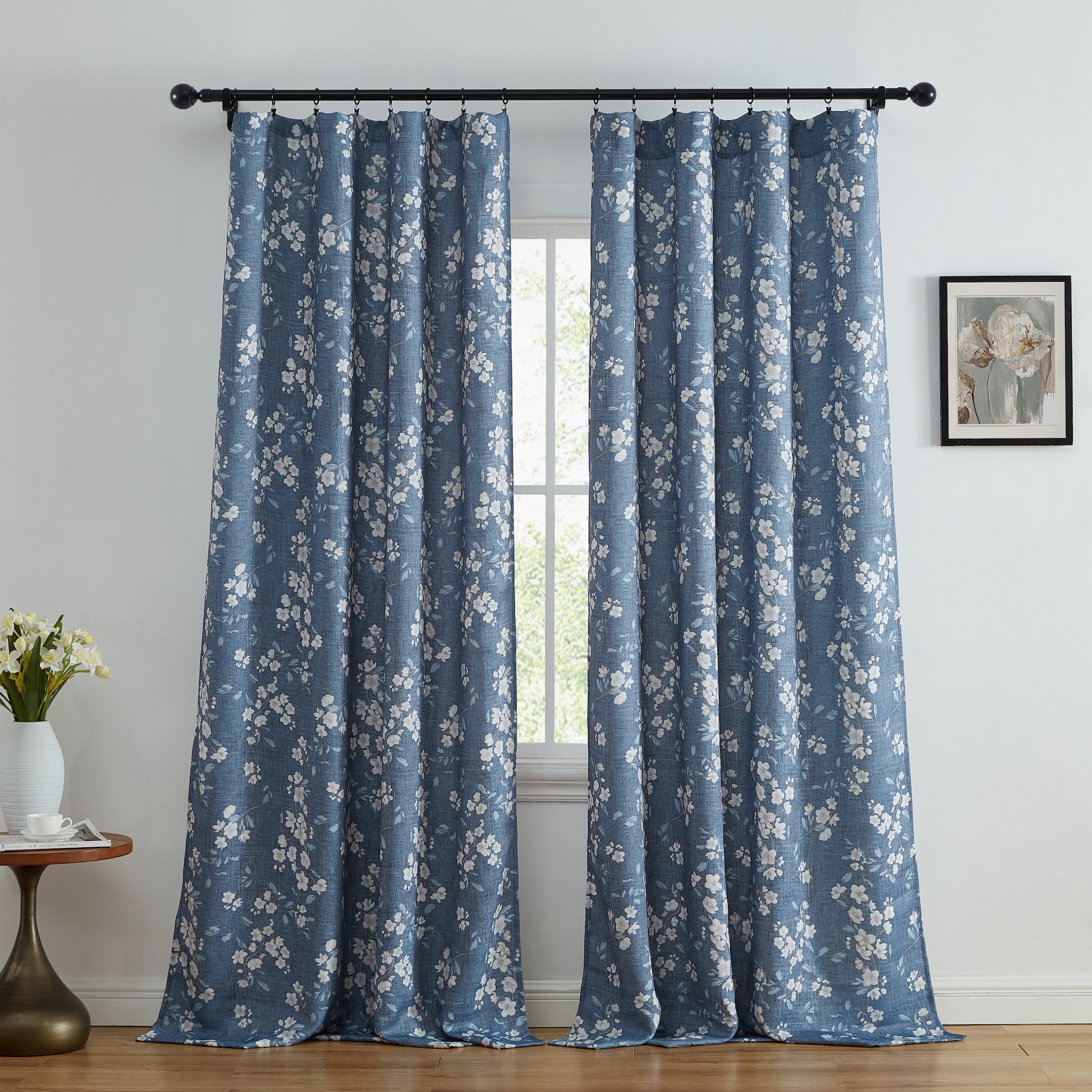 HLC.me ASHLY-84-BLU curtains - View #2