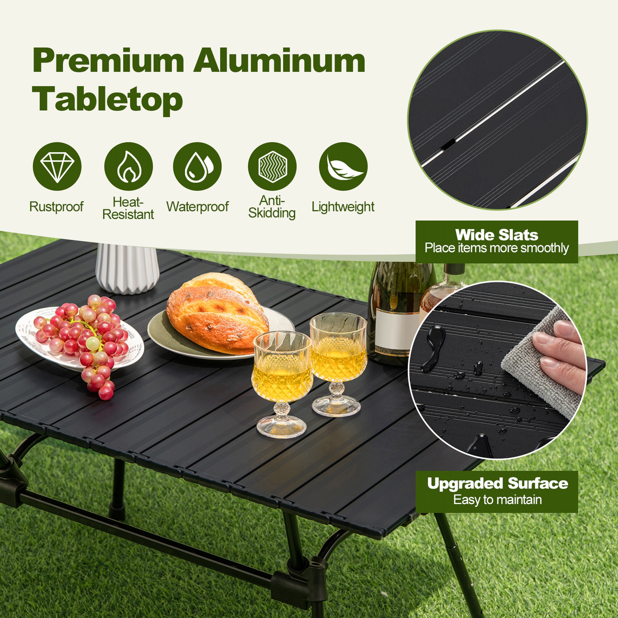 Costway NP11146DK Patio-Tables - View #4
