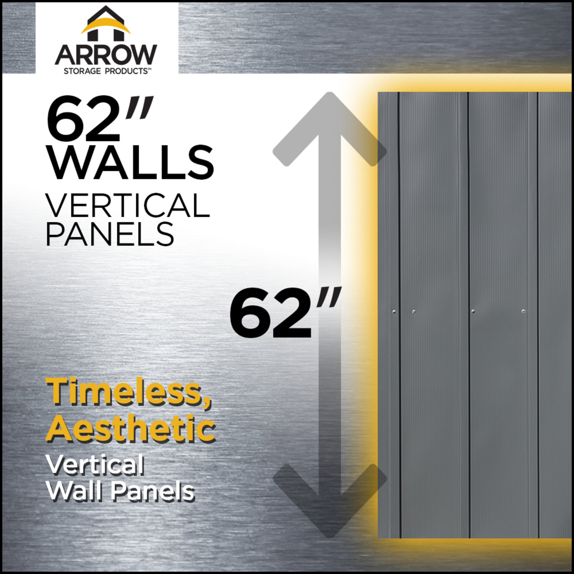 Arrow LCHP86 Metal-Storage-Buildings-Sheds - View #8