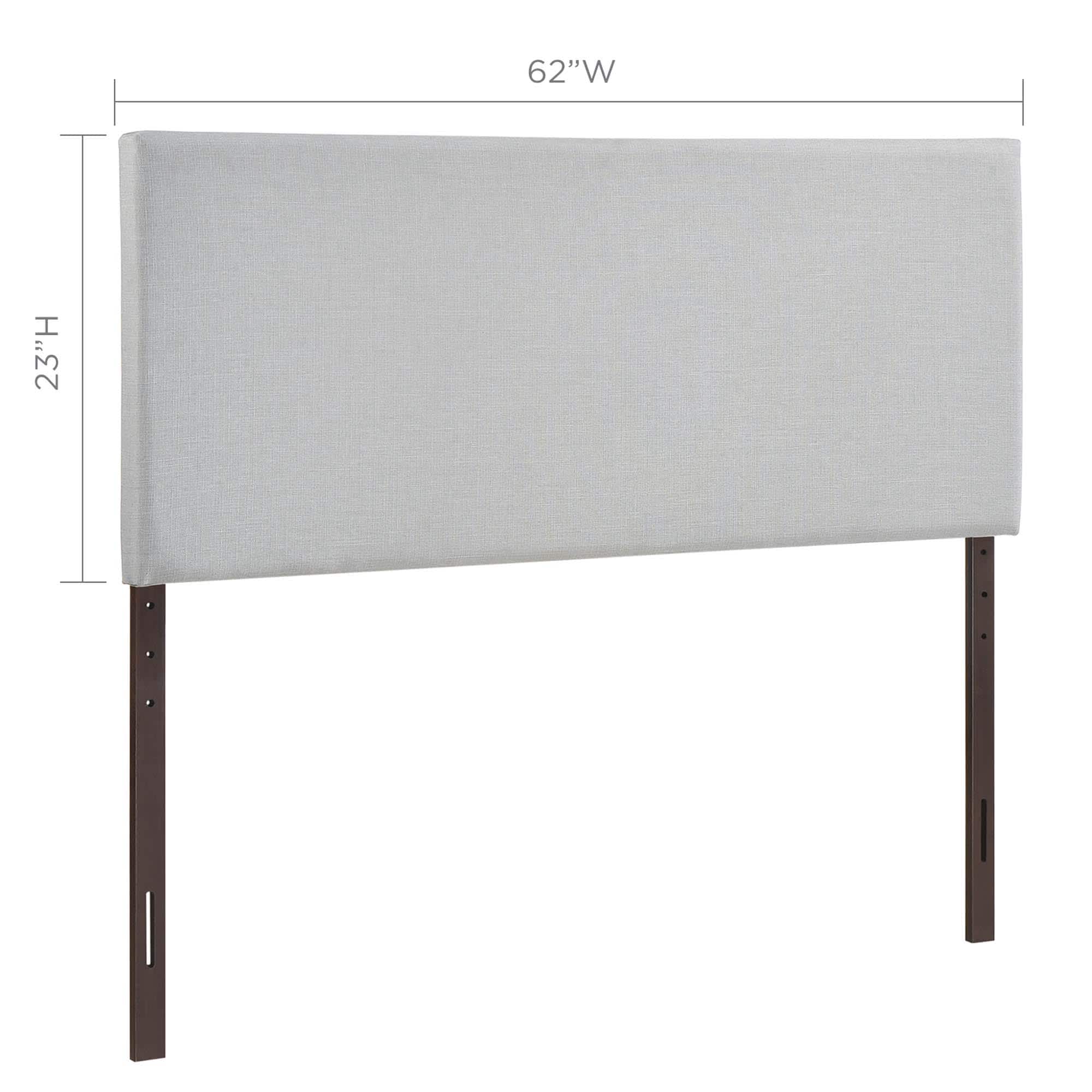 Modway MOD-5211-GRY Upholstered-Headboards - View #3